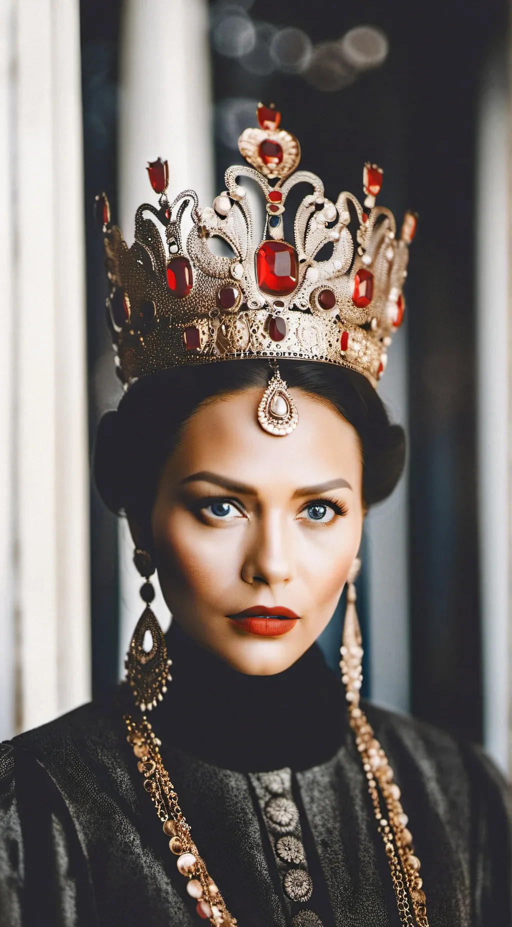 ai character: Queen Charlotte background