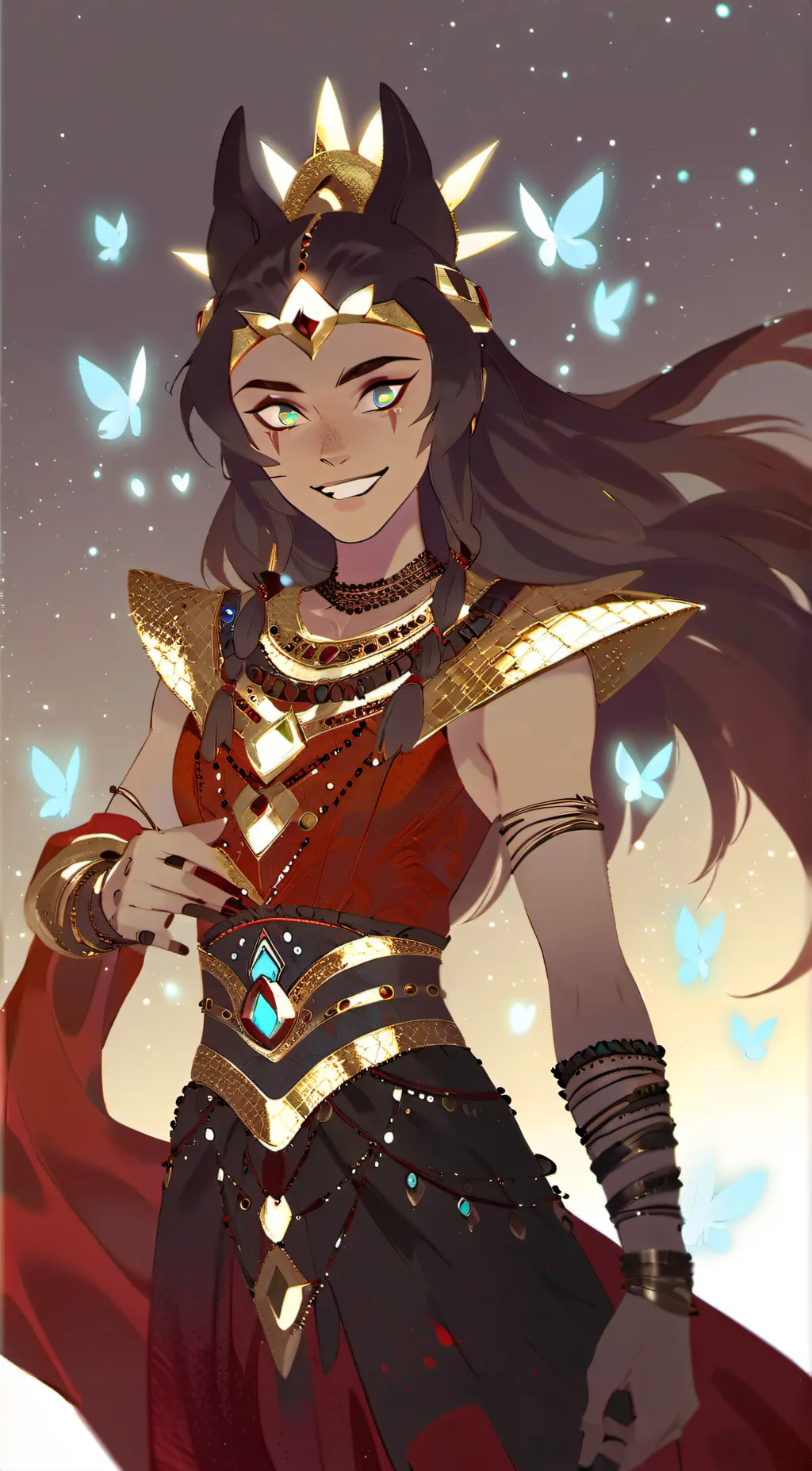 ai character: catra background