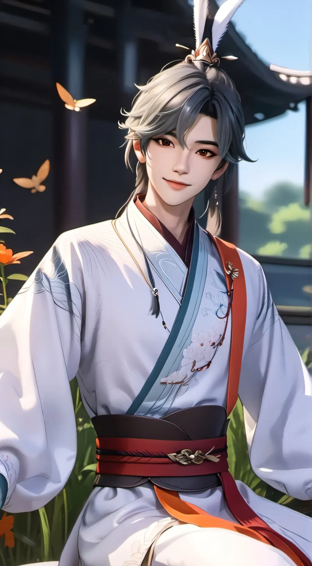 ai character: 小曦 | XiaoXi background