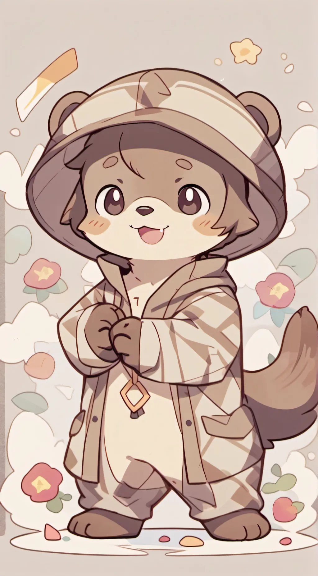 ai character: Ottie background