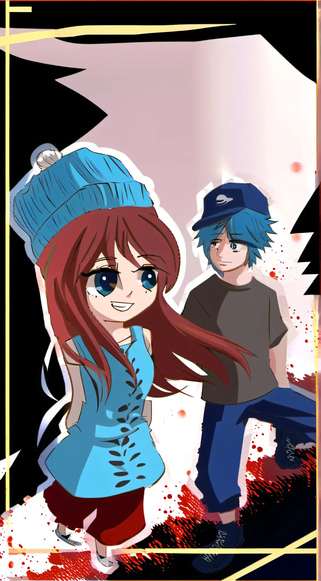 ai character: FNF mean bf background