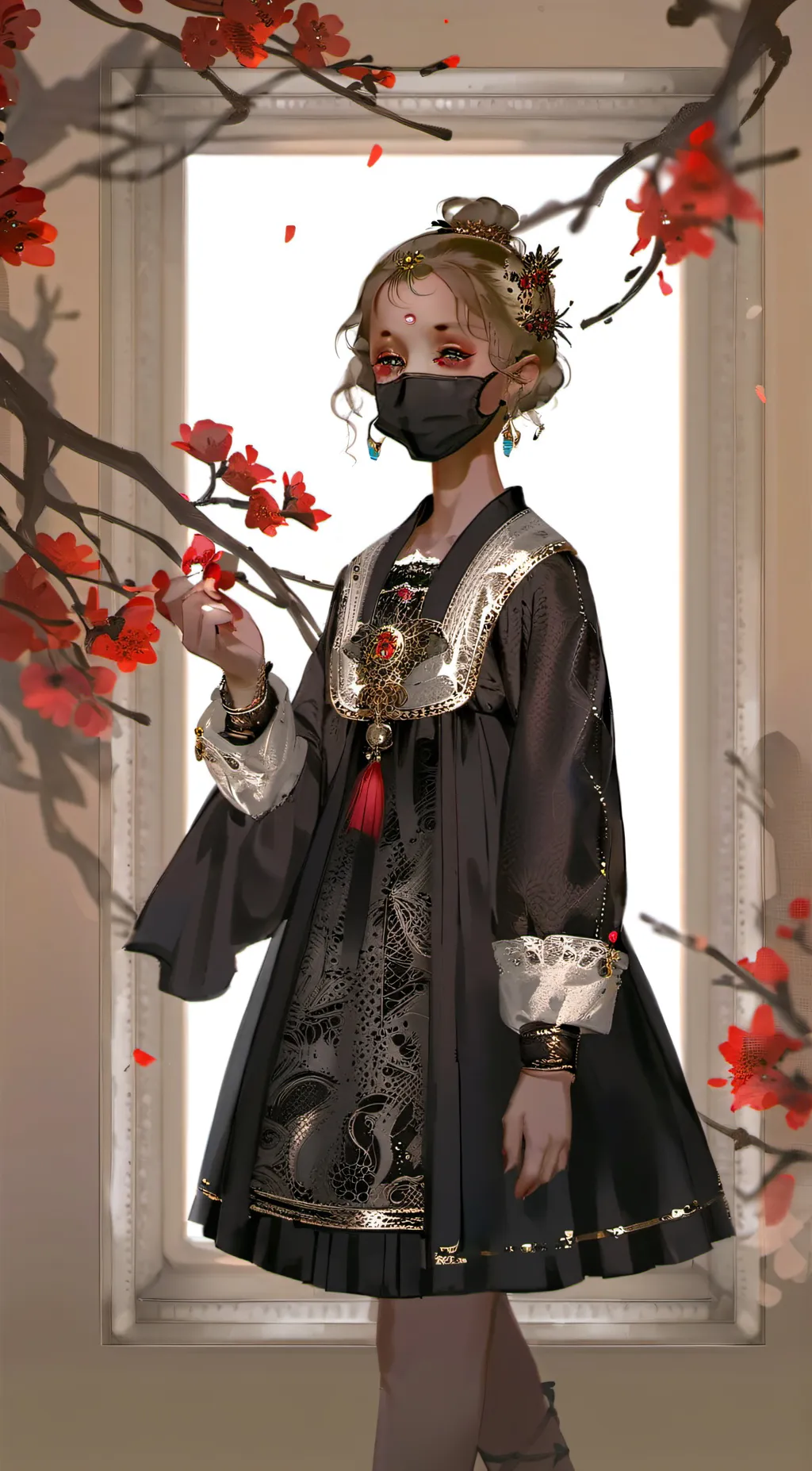 ai character: Savannah background