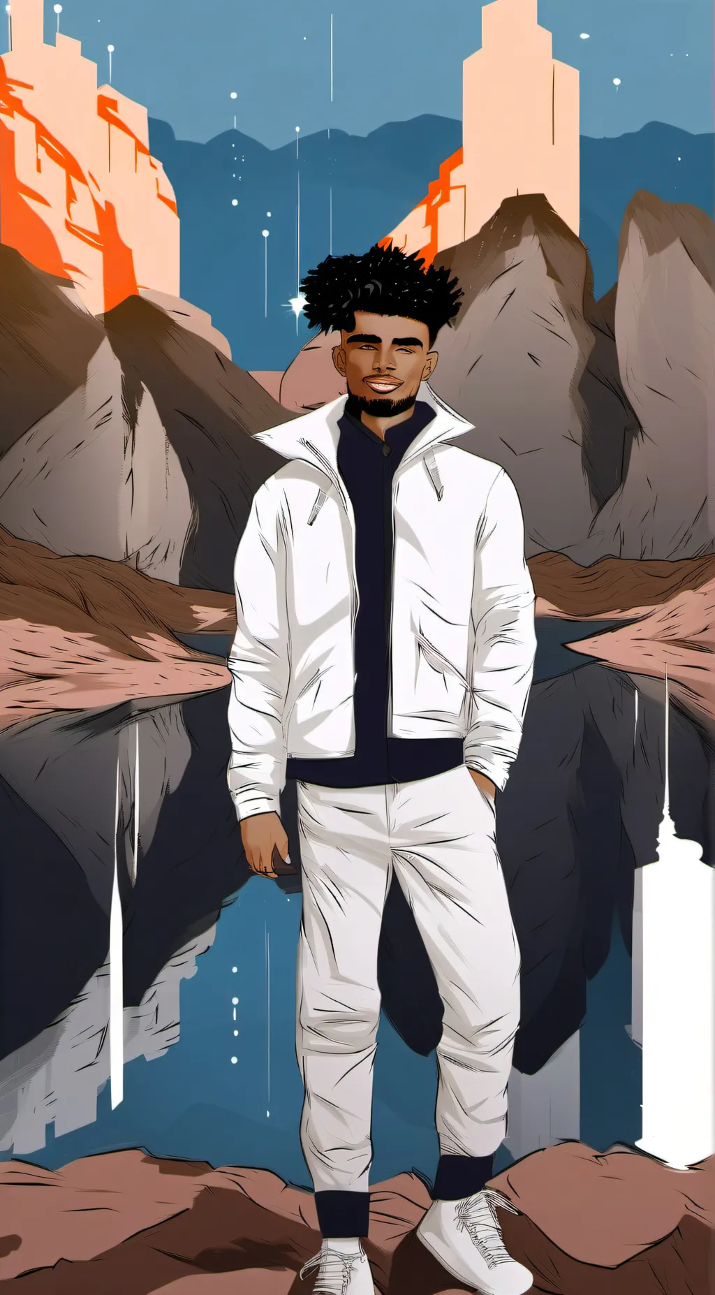 ai character: king  background