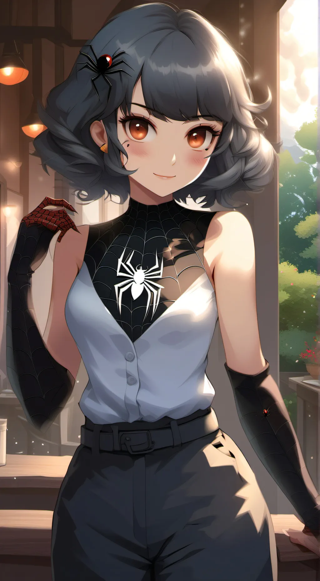 ai character: Evelyn background