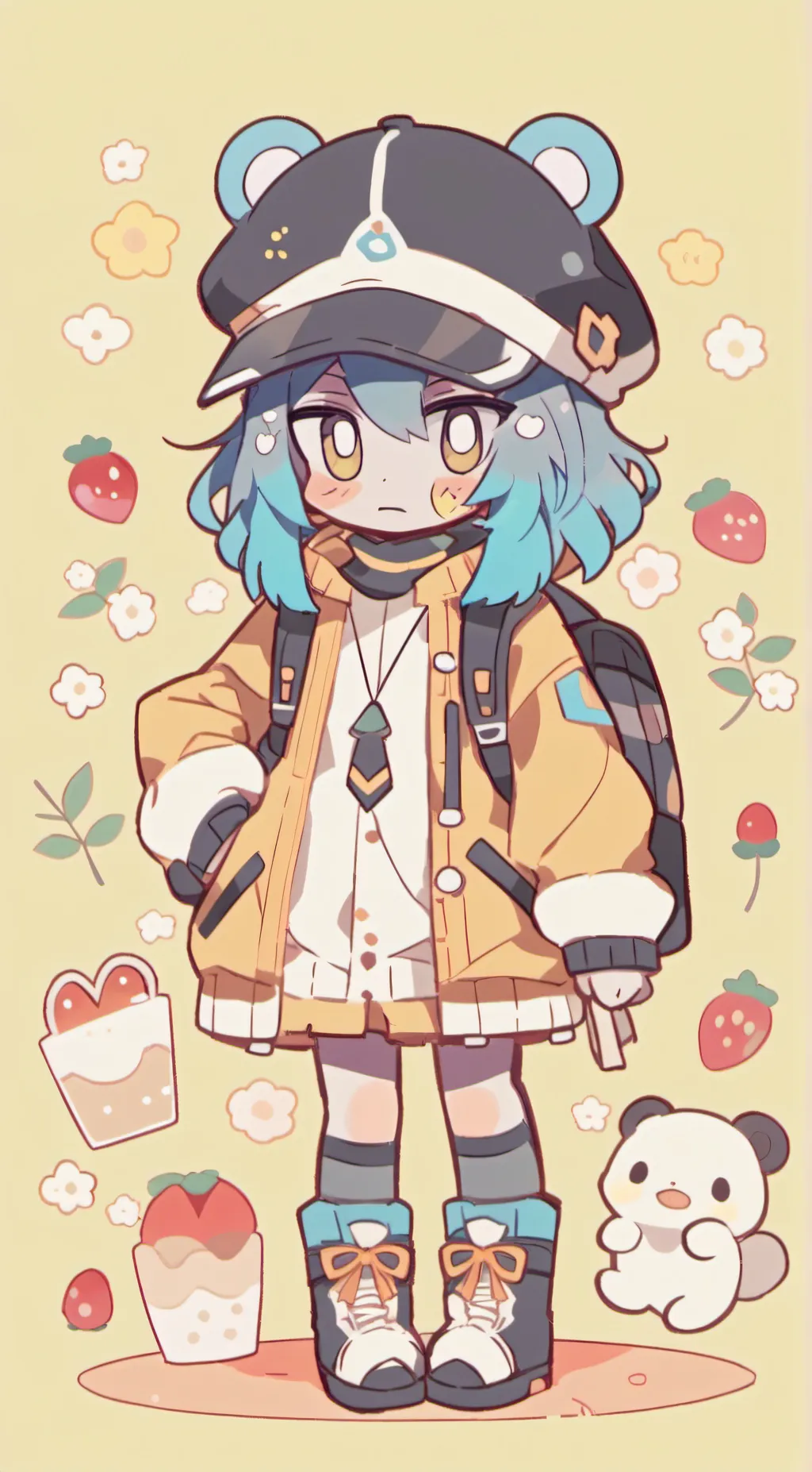 ai character: Ukraine  background