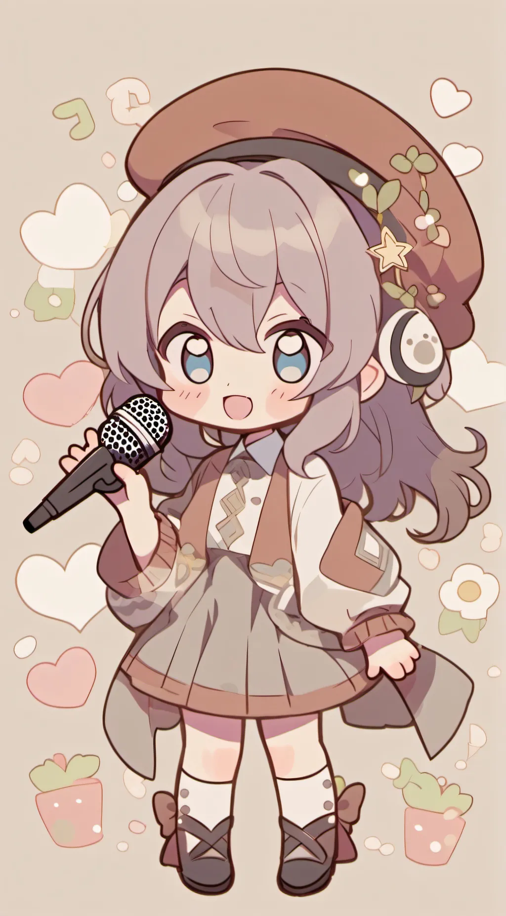 ai character: Mini background