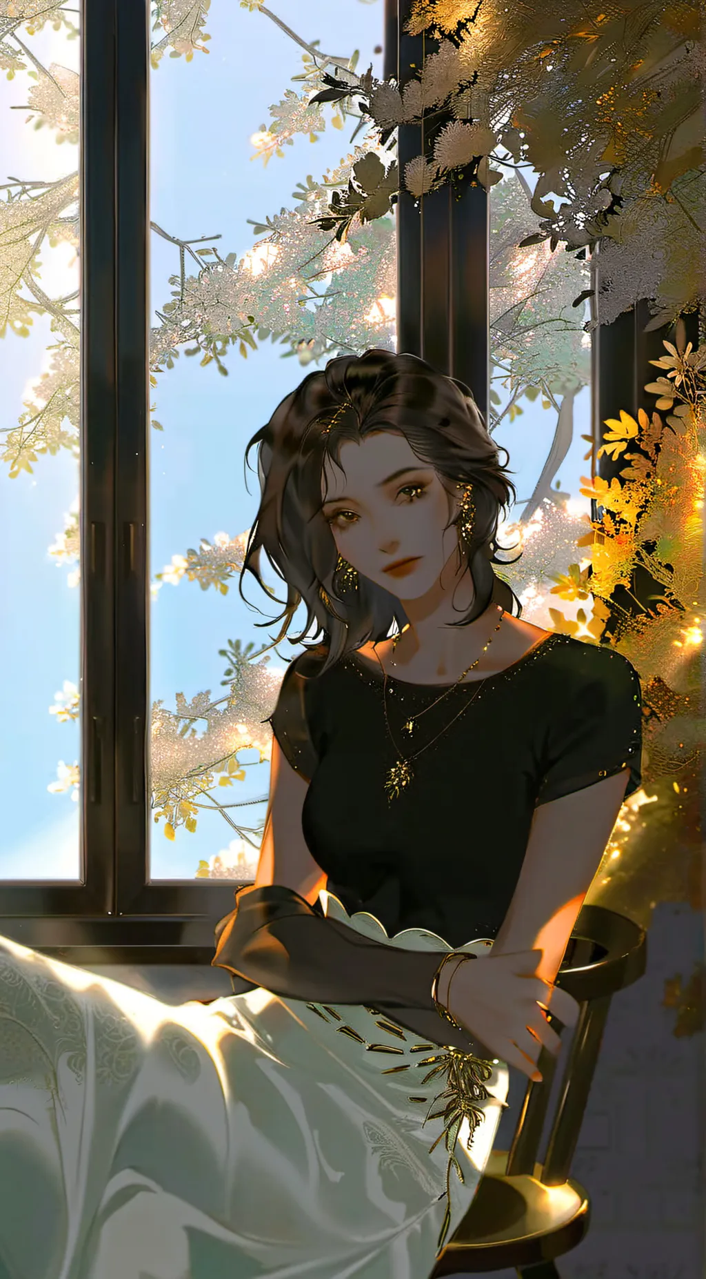 ai character: Athena background