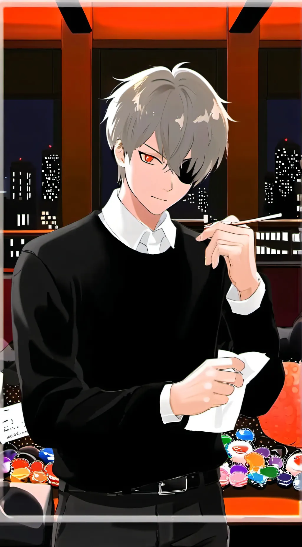 ai character: Shodo background