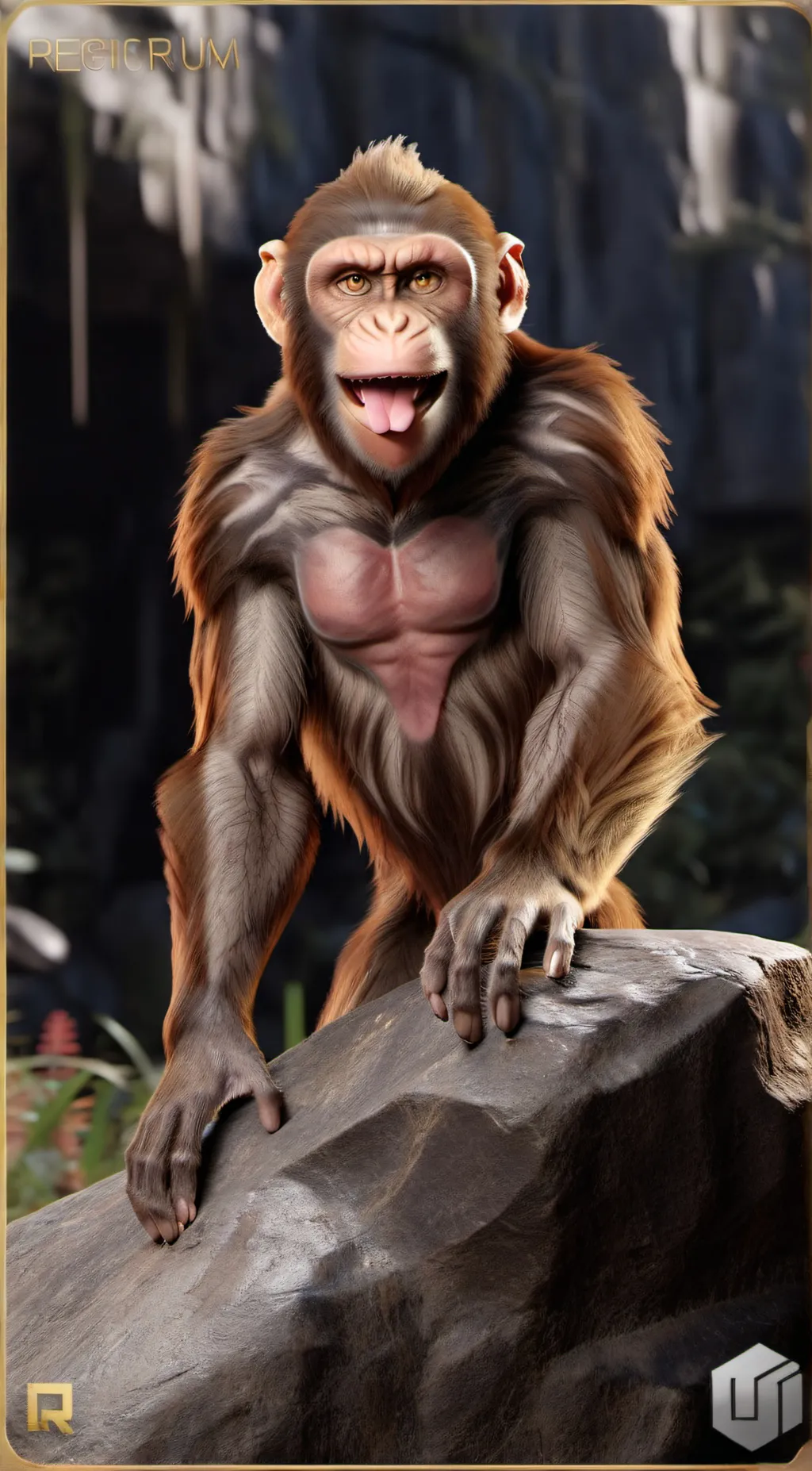 ai character: Ur mom background