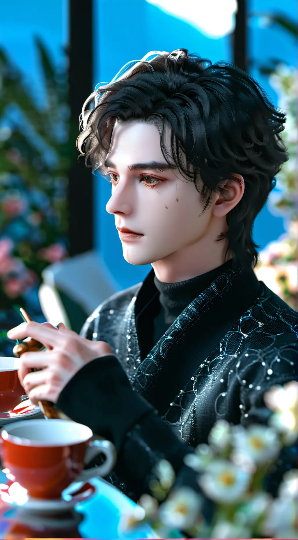 ai character: alex background