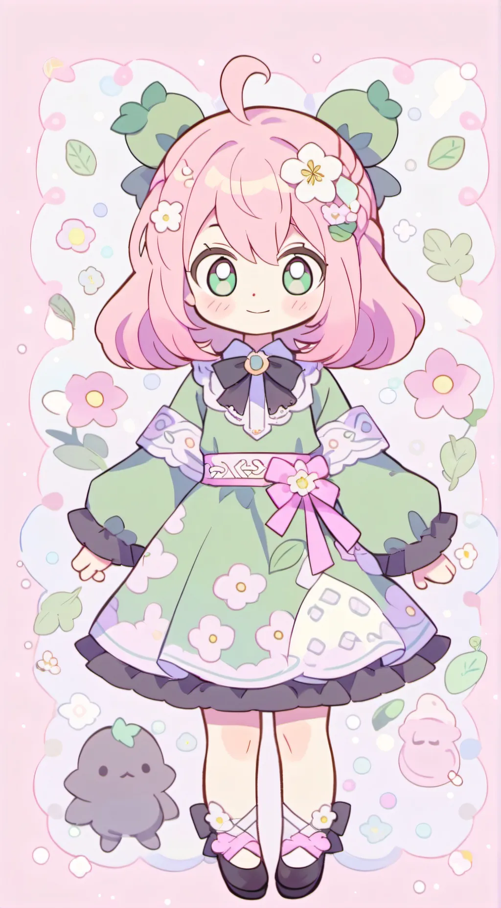 ai character: Kara Blossom background