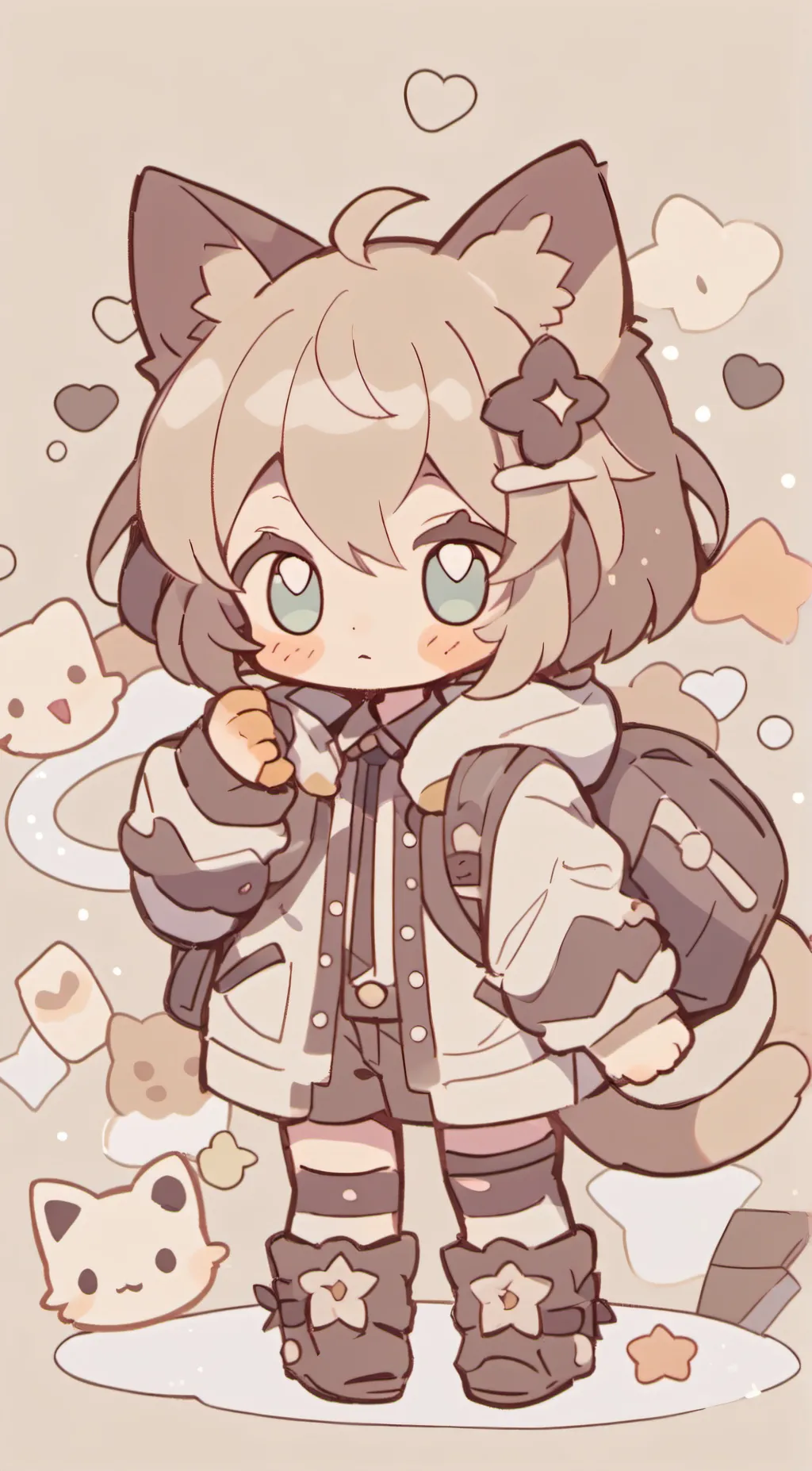 ai character: CLASS 1-A! background