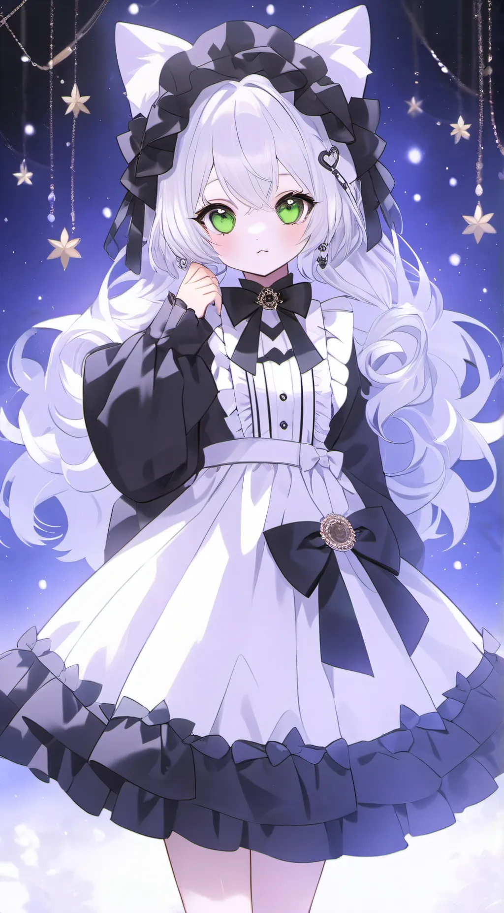 ai character: Brunet background