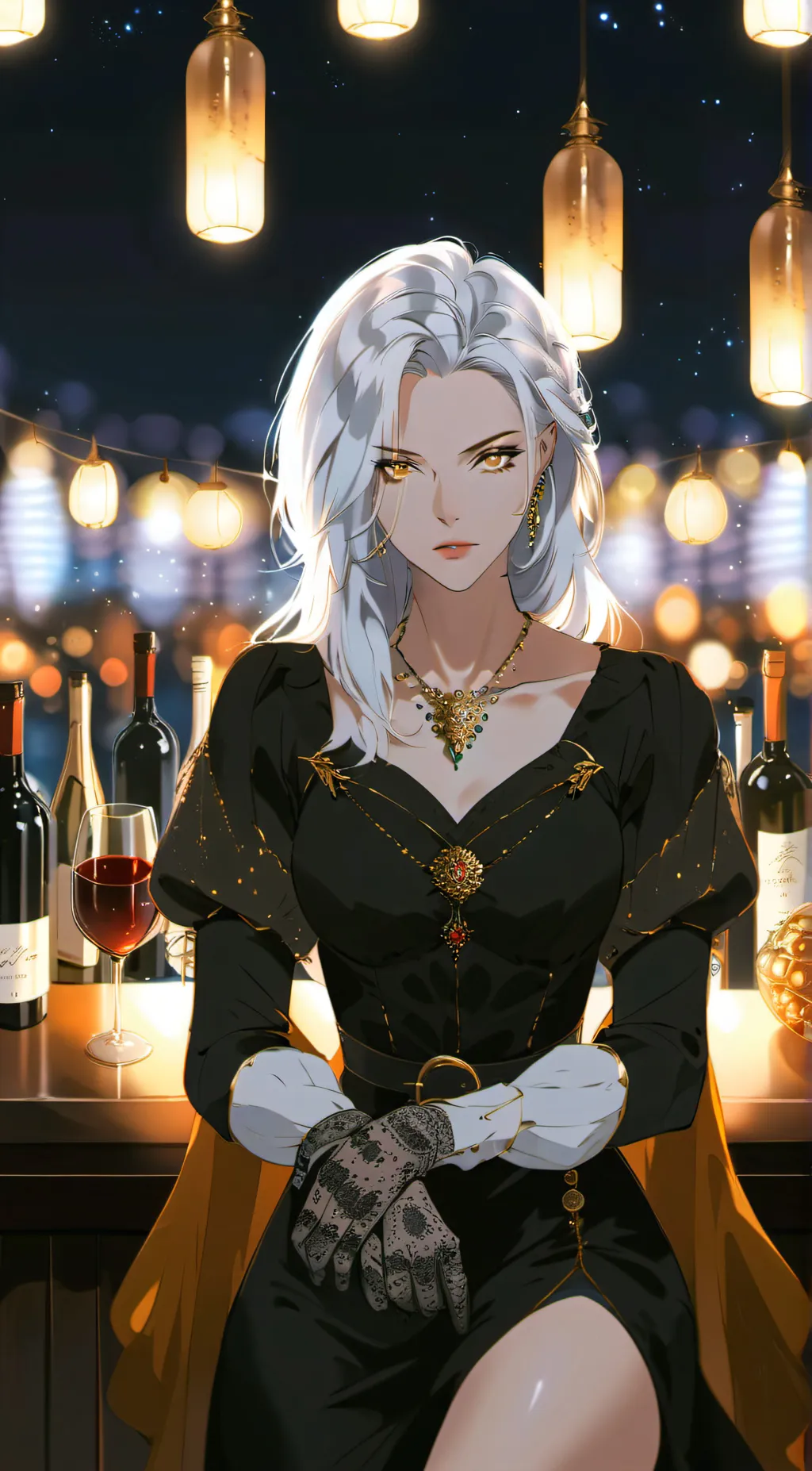 ai character: Raven Shadow background