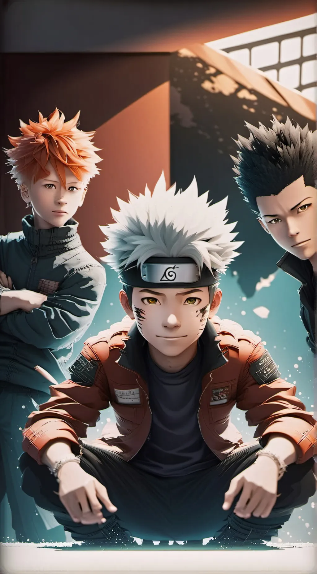 ai character: A all boys school background