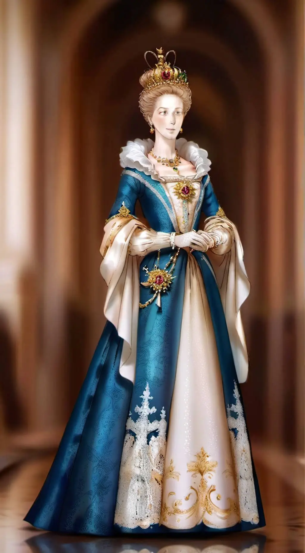 ai character: Queen Elizabeth I background