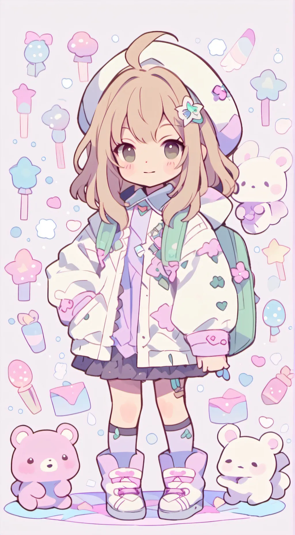 ai character: Elowen . background