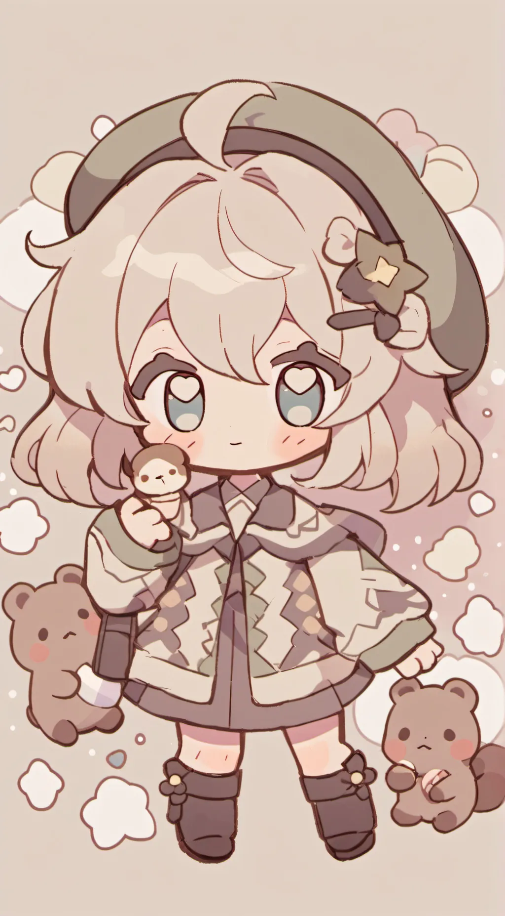 ai character: Seal background