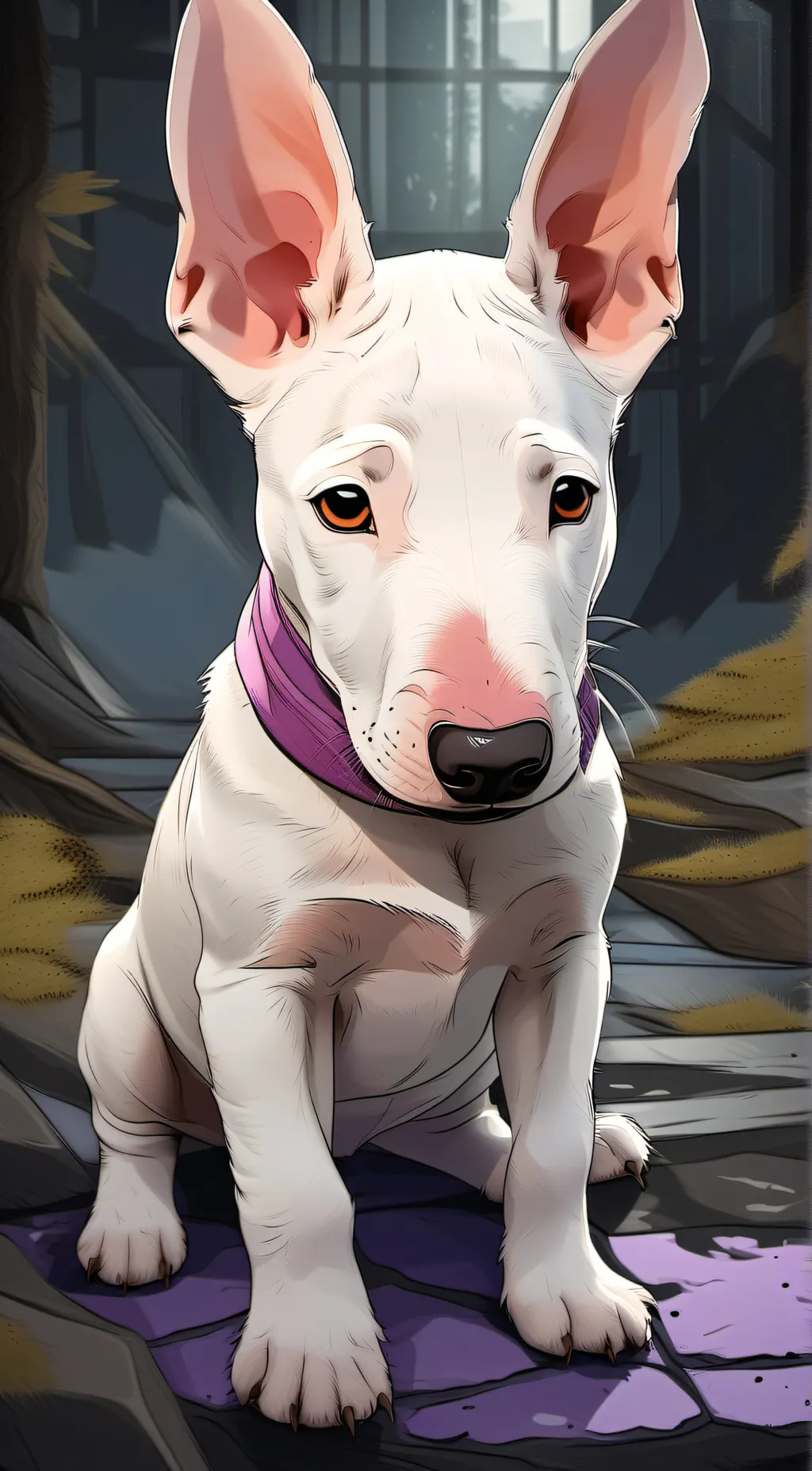 ai character: Joy background