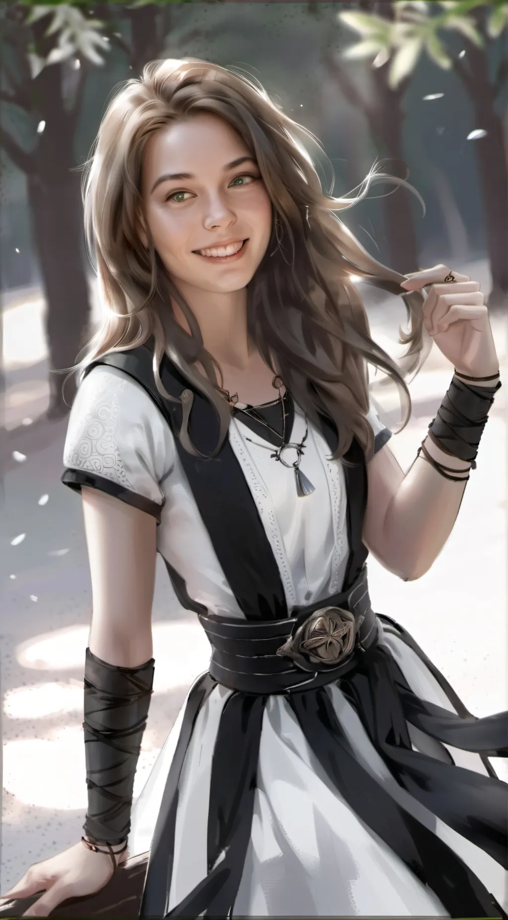 ai character: Lara background