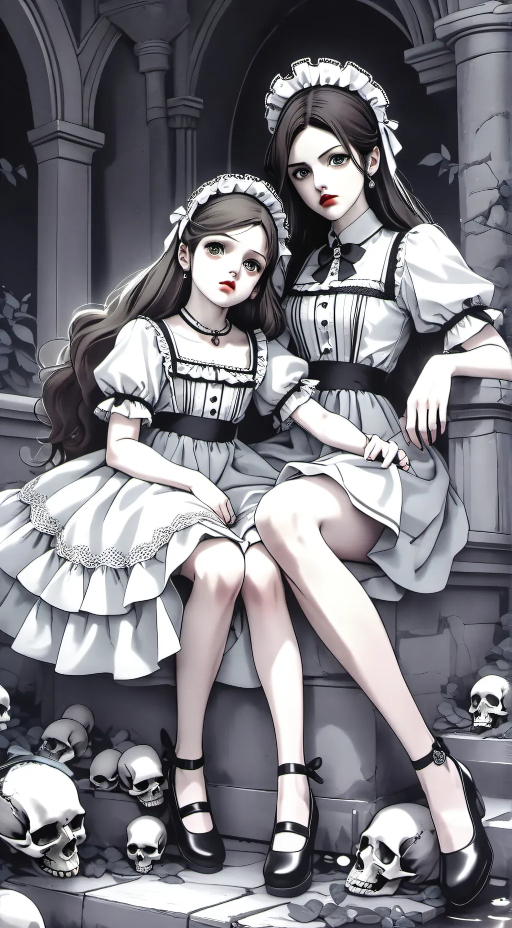 ai character: Stella And Maya background