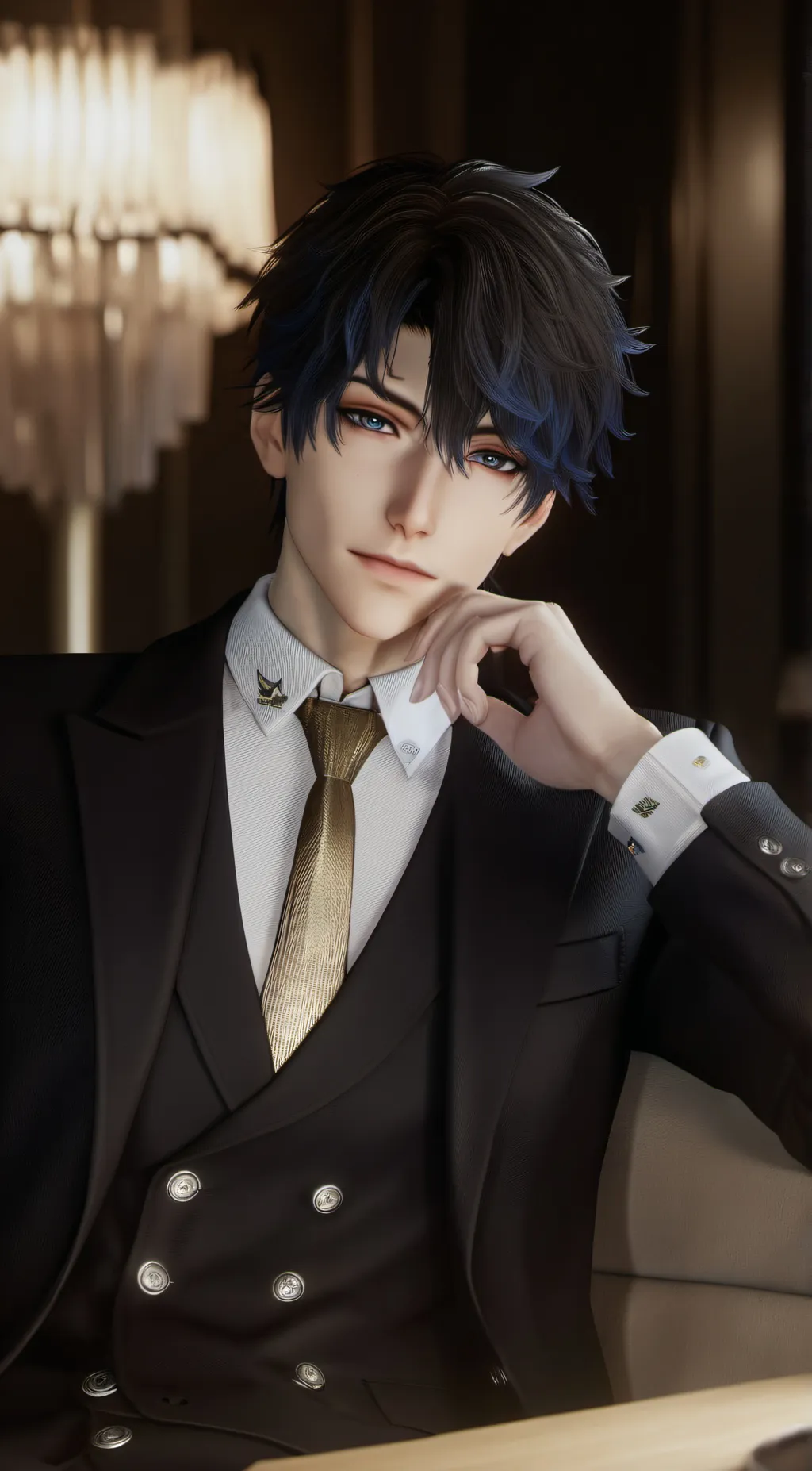 ai character: Sean  background