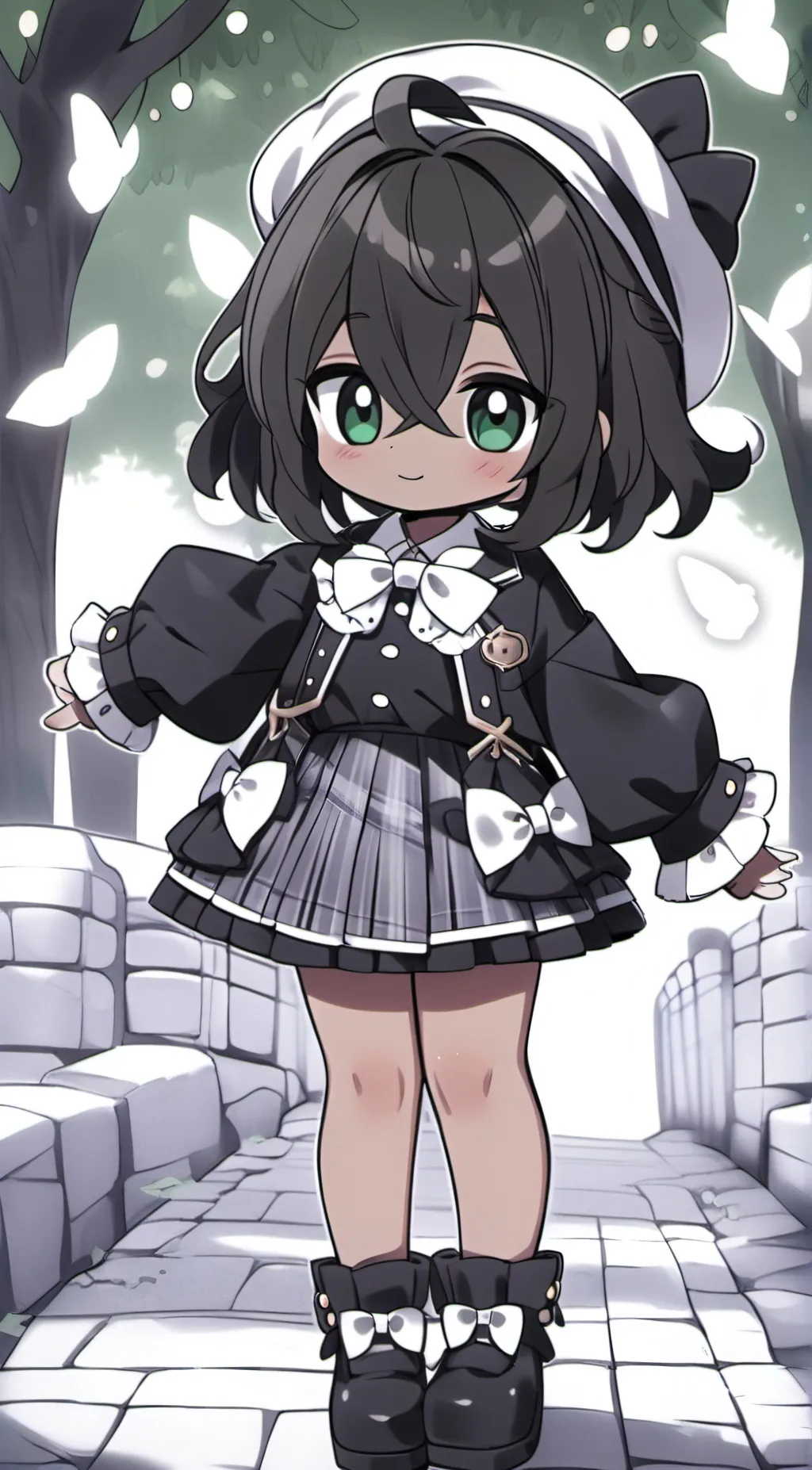 ai character: Ray background