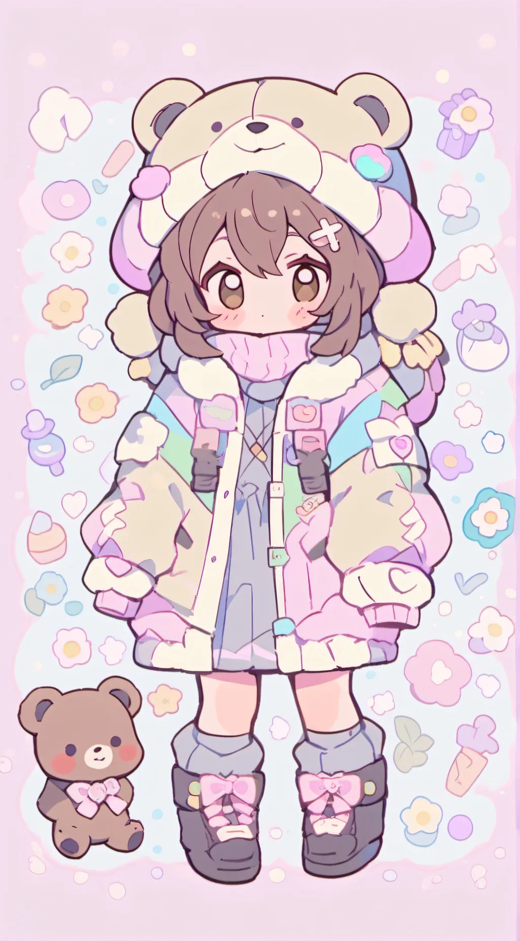 ai character: daisy background