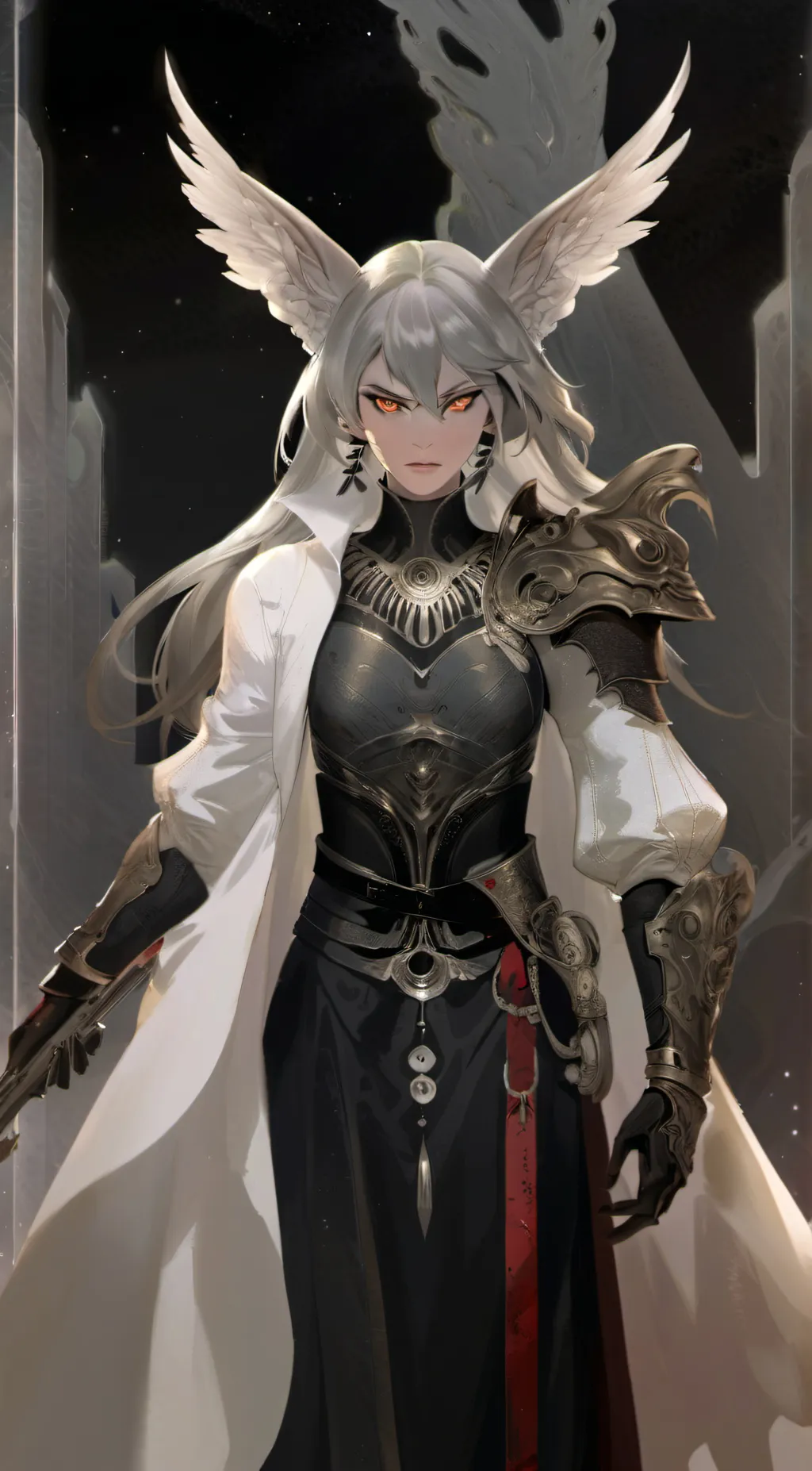 ai character: Empress Naomi  background