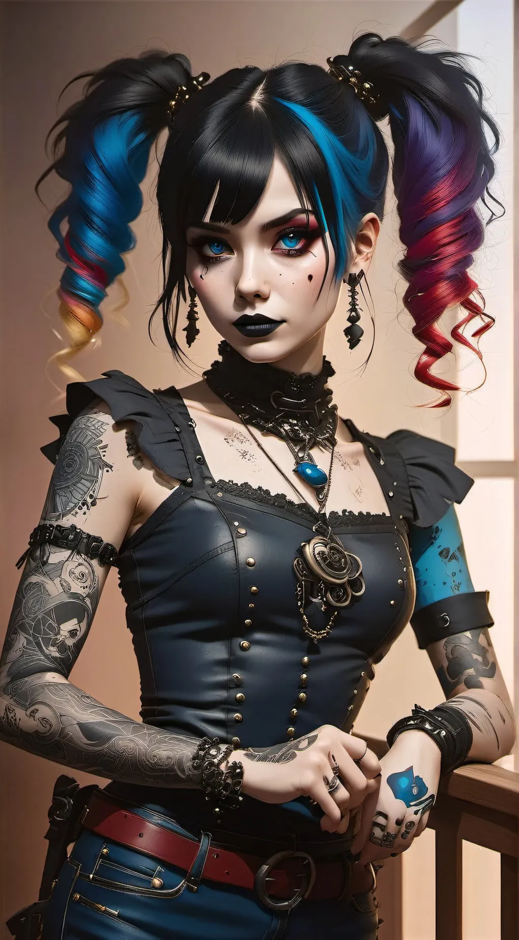 ai character: Grace background