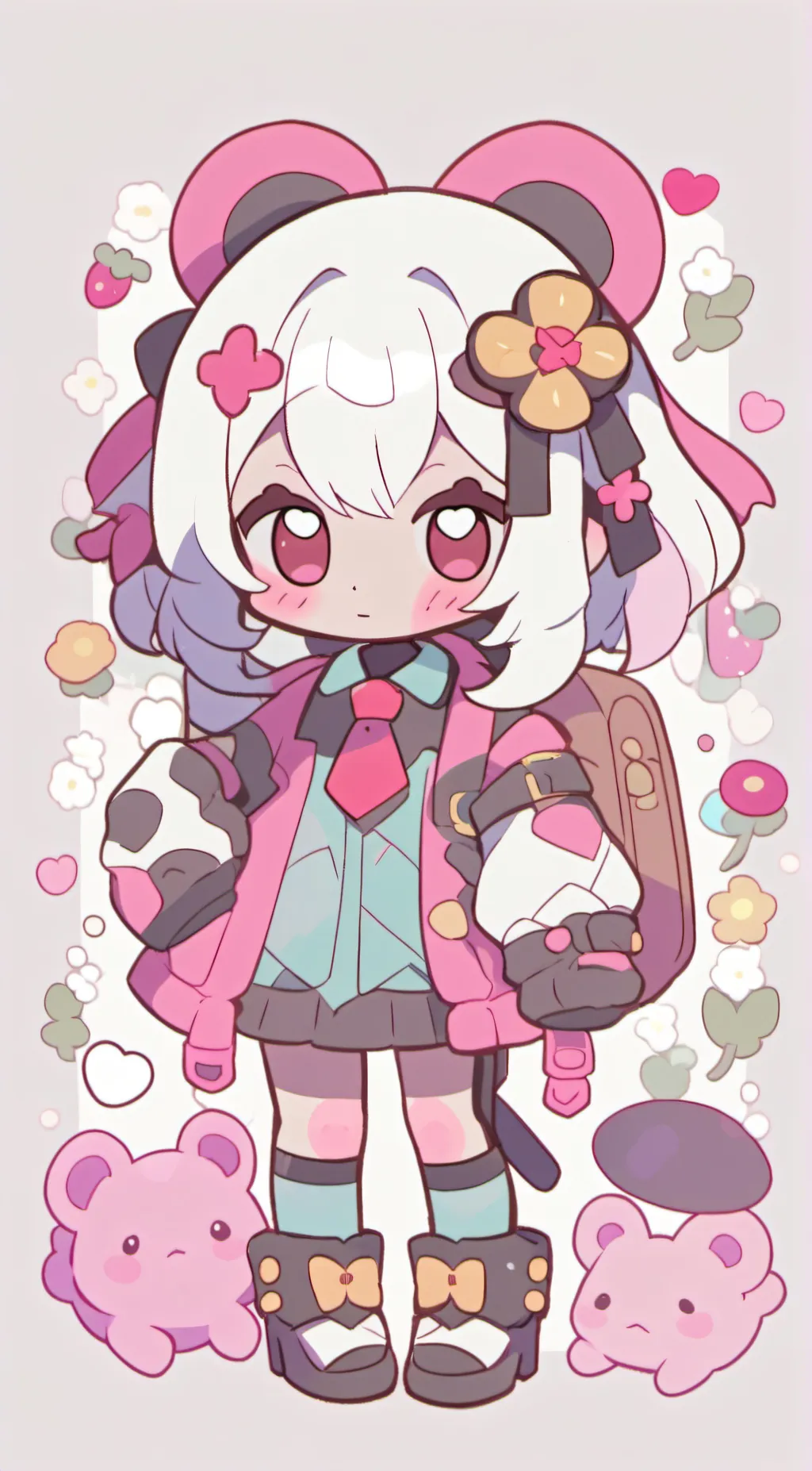 ai character: Millu background