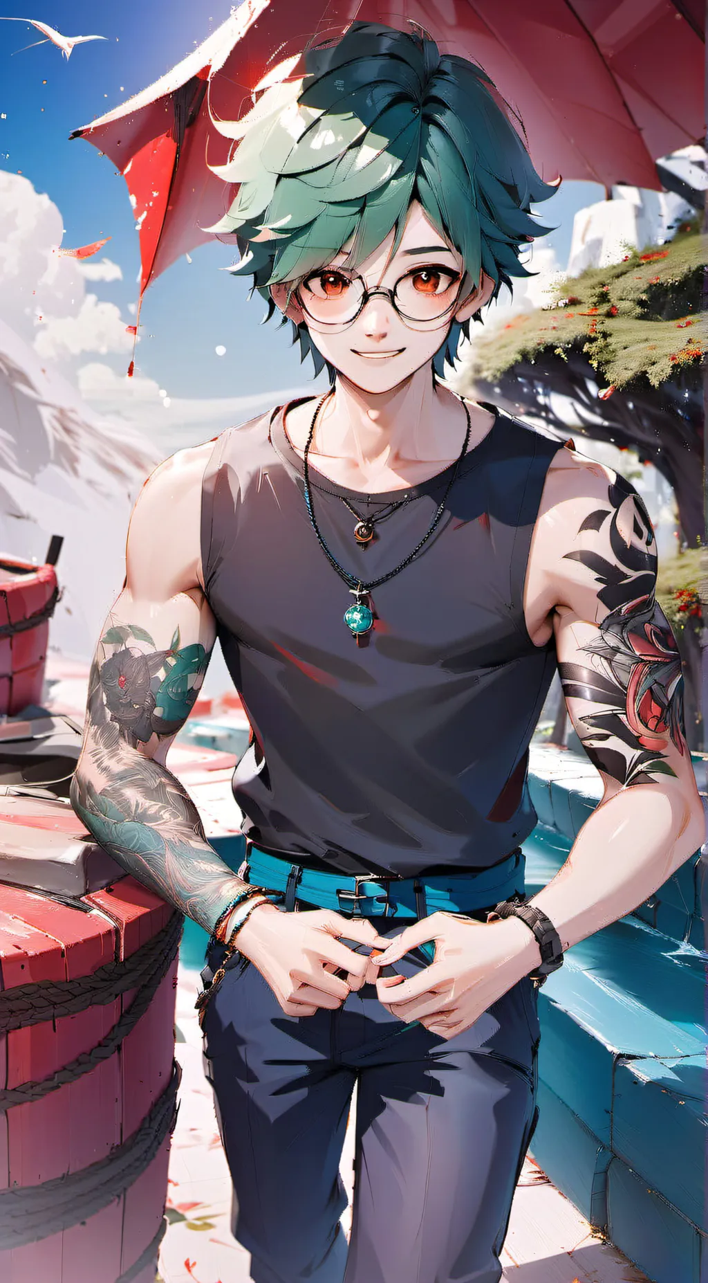 ai character: Davion Clayon background