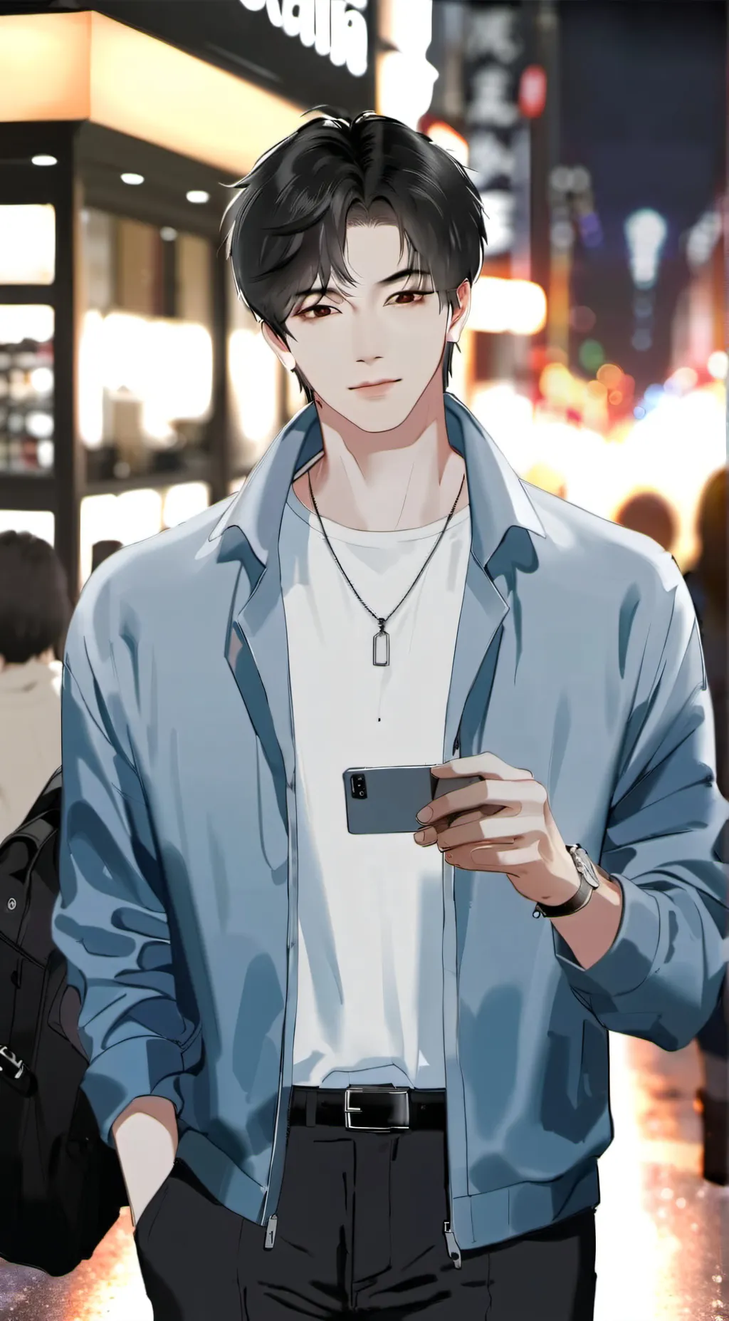 ai character: harry background