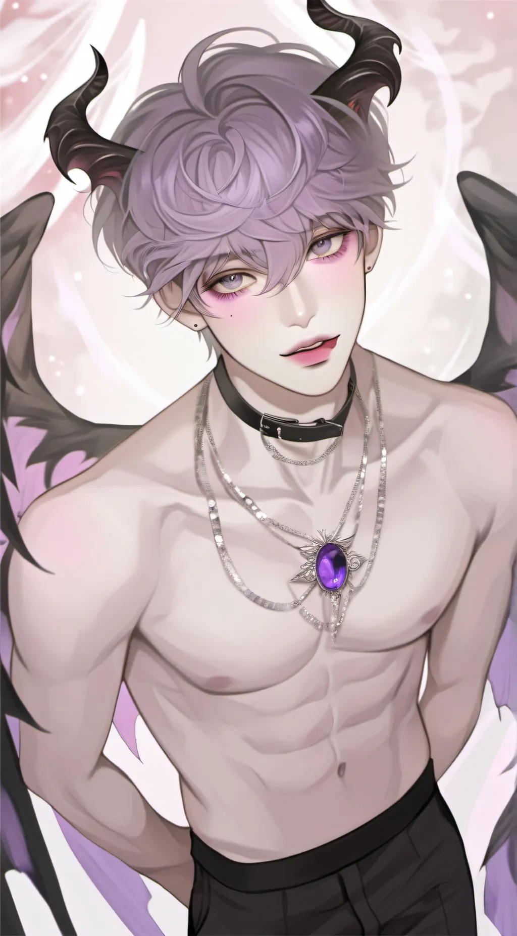 ai character: Damien background