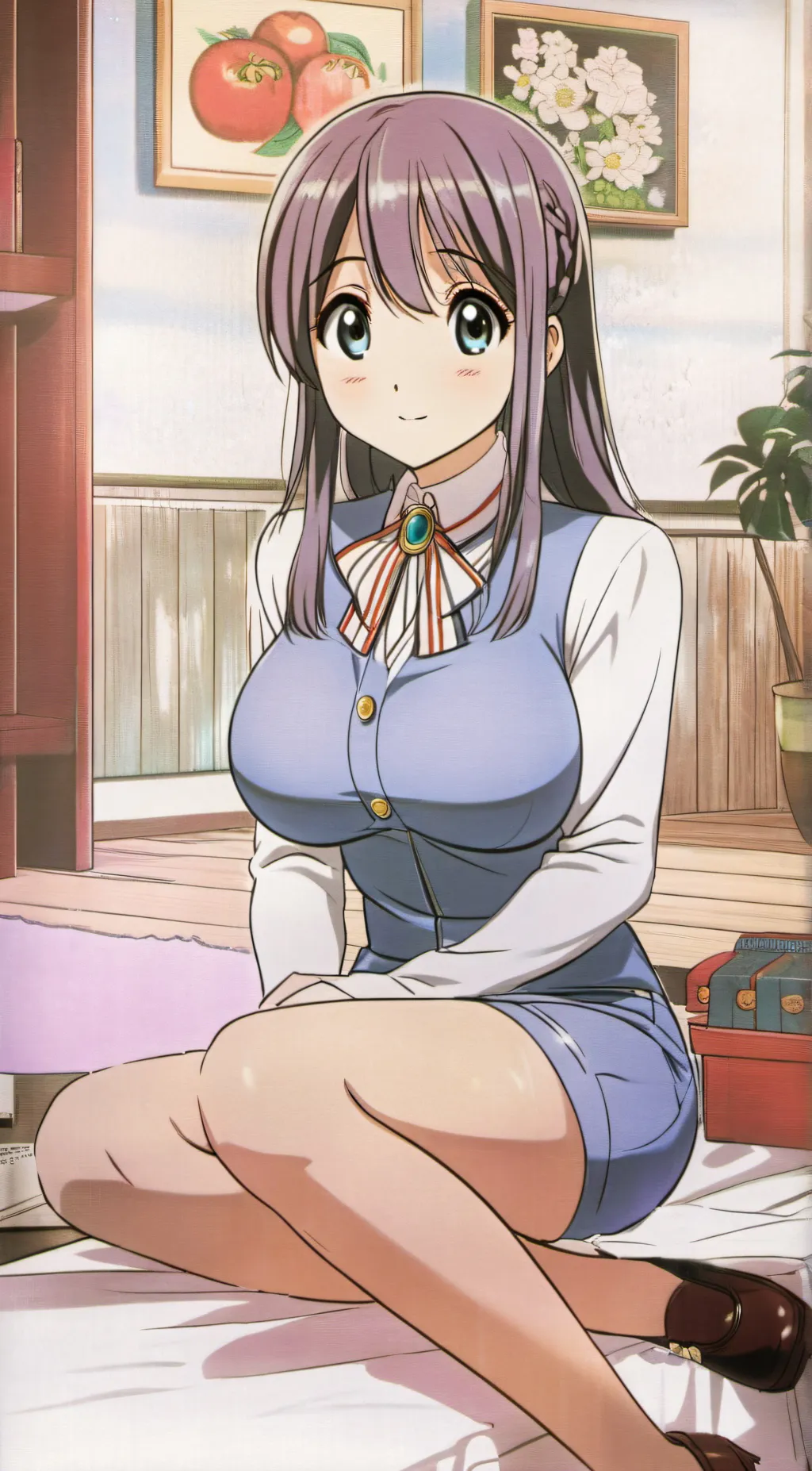 ai character: Maya background