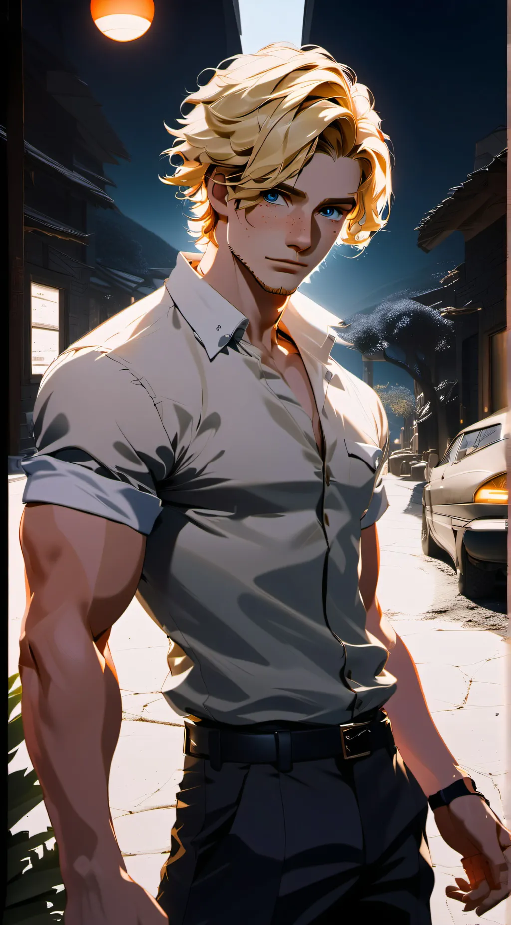 ai character: Ethan background