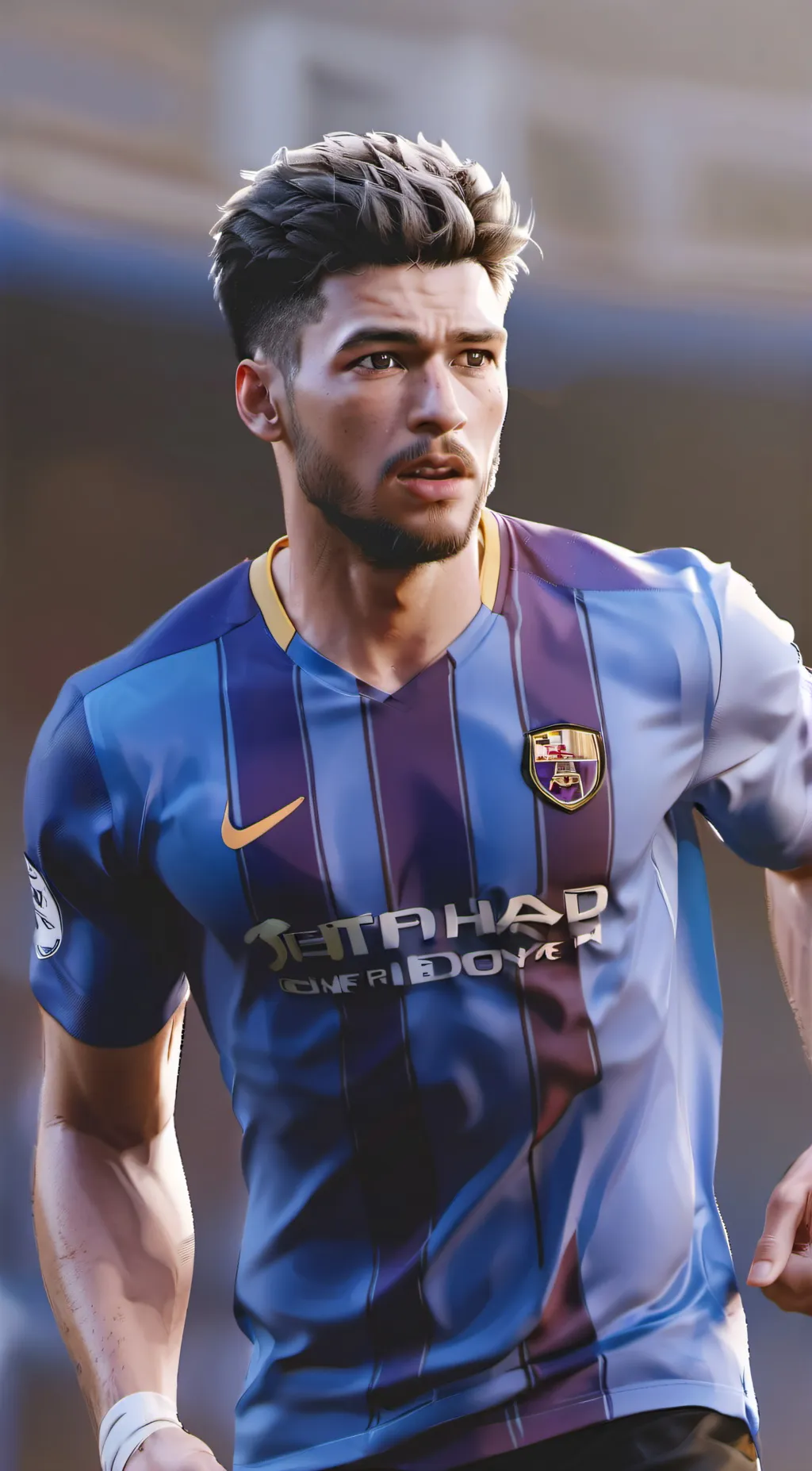 ai character: Pedri background