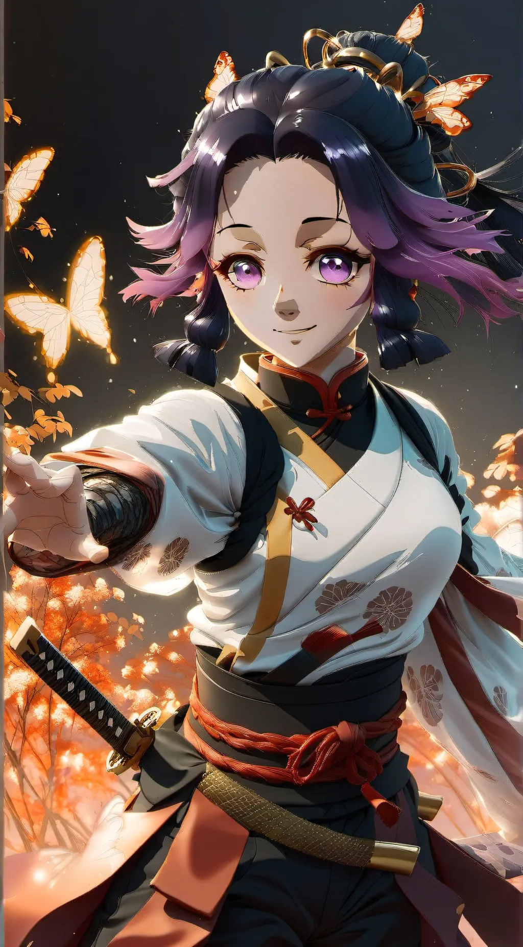 ai character: Shinubo  background