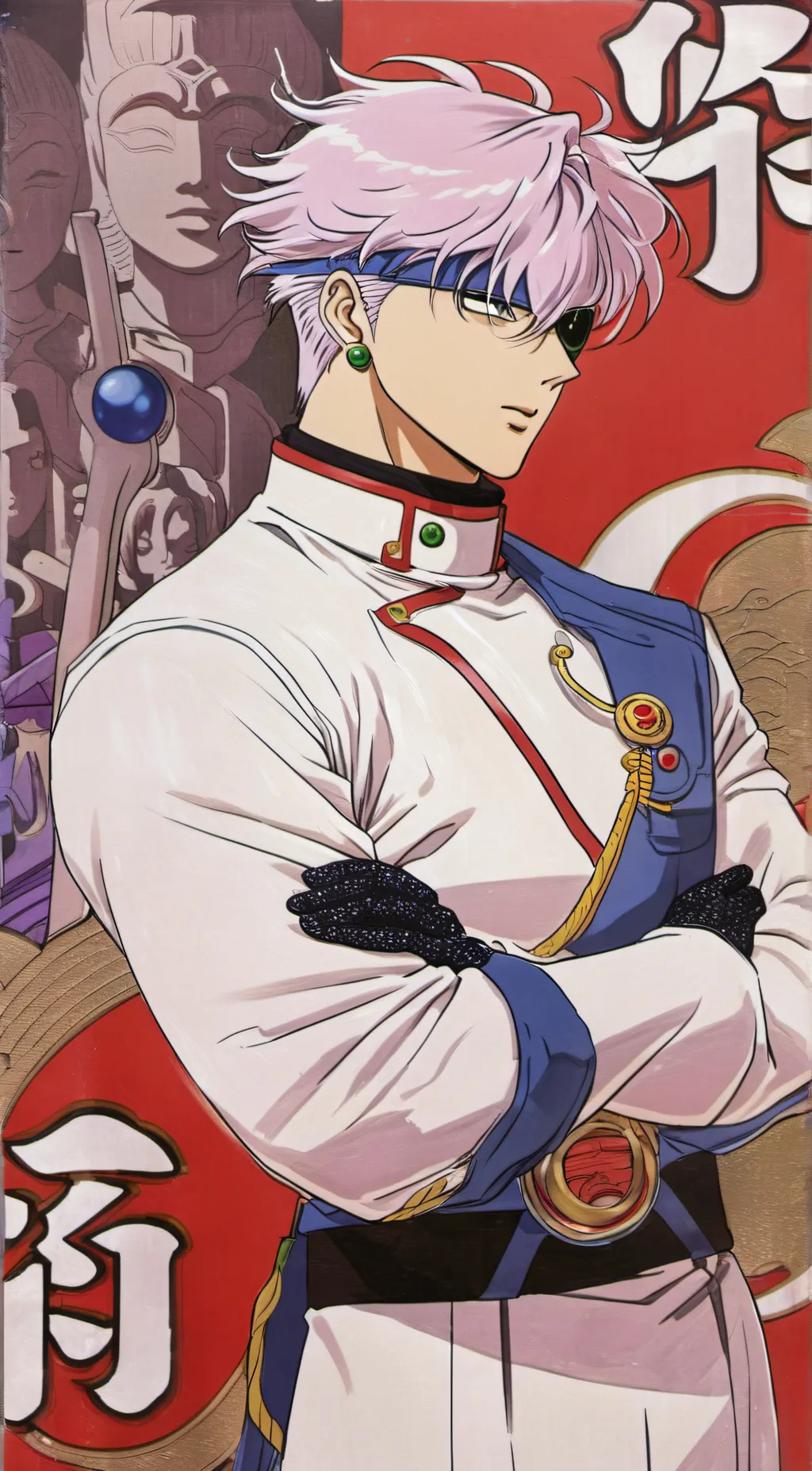 ai character: gojo background