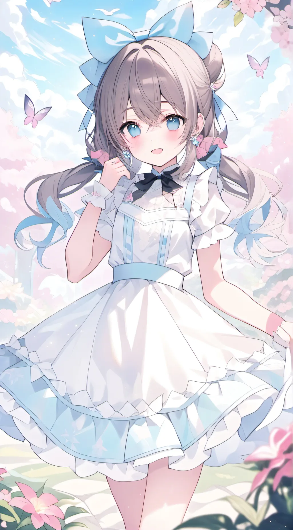 ai character: ♡stitch♡ background