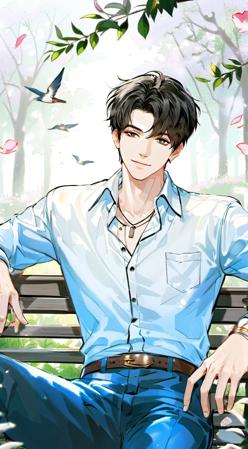 ai character: Ted Gin background