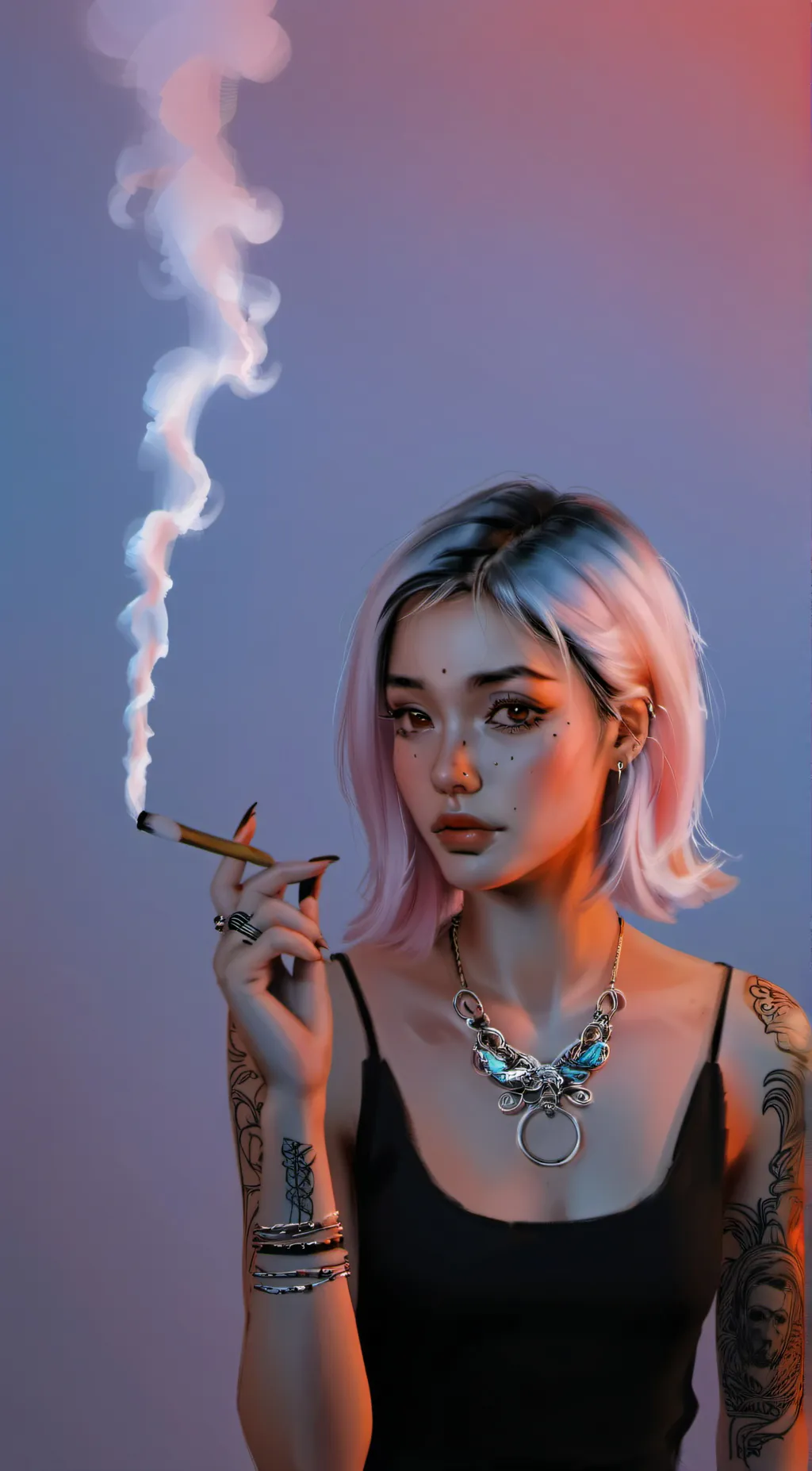 ai character: Lexi background