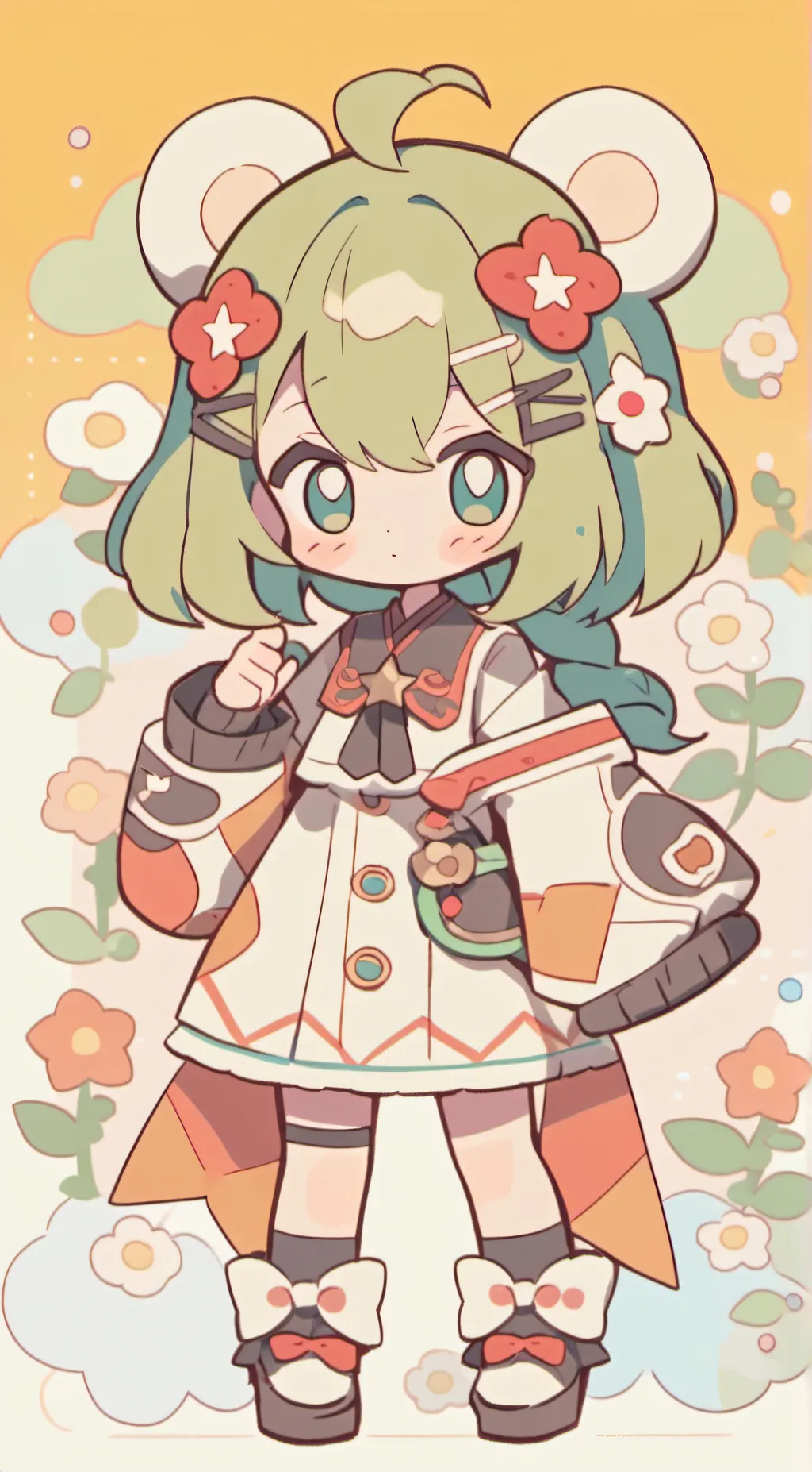 ai character: nini nemo  background