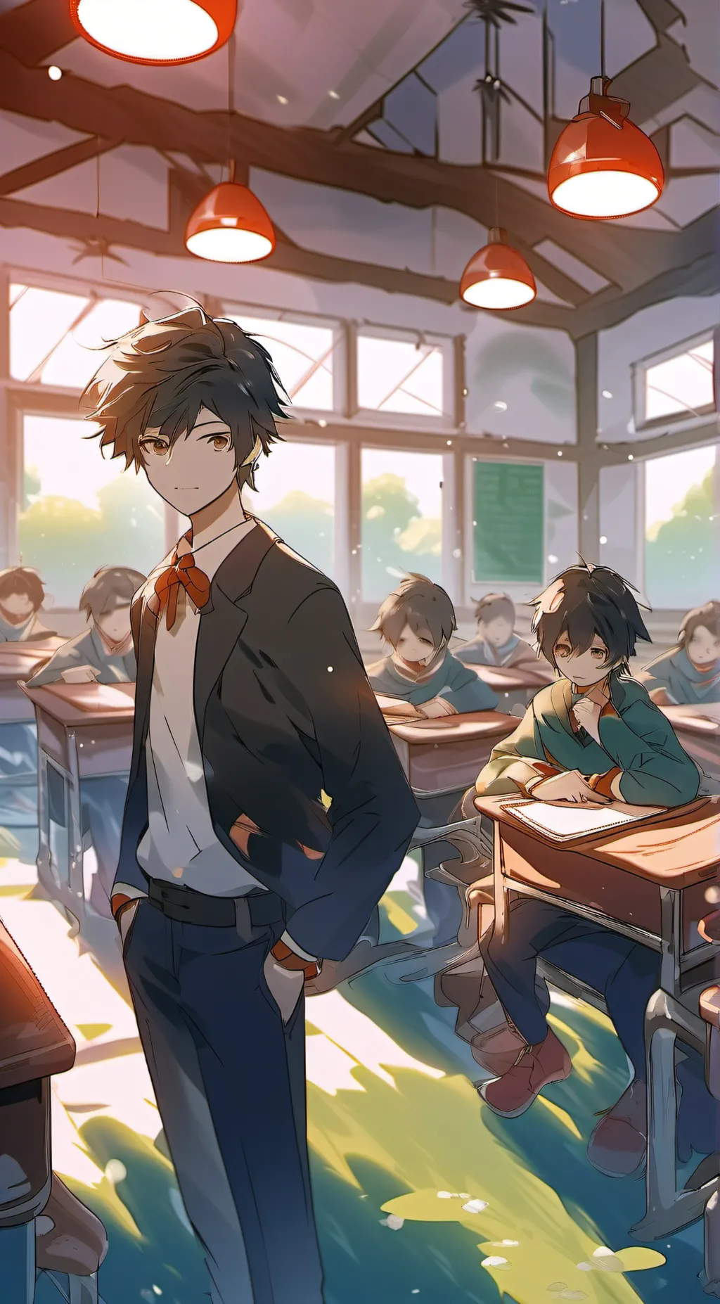 ai character: FNAF x you!! :> background