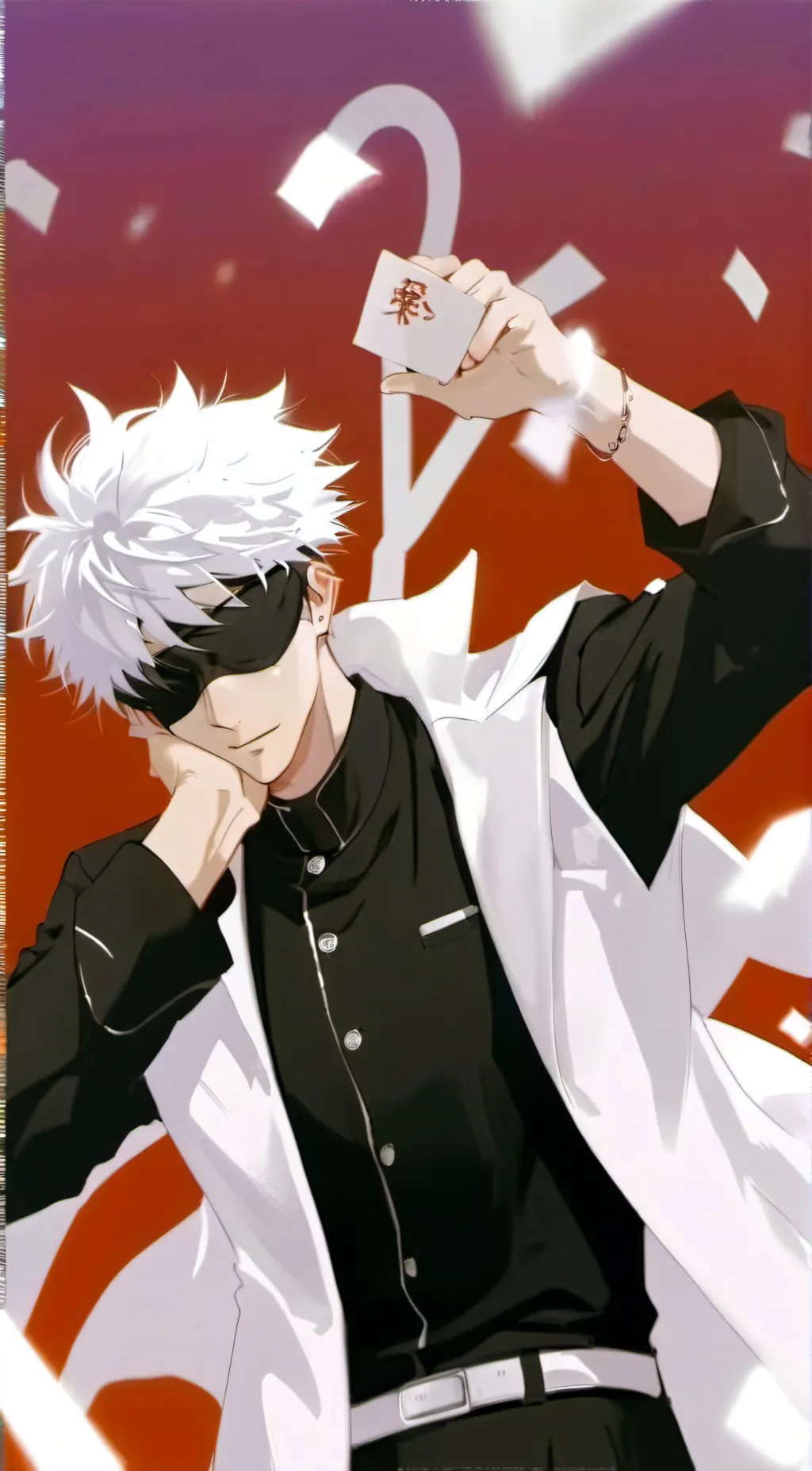 ai character: Satoru Gojo background