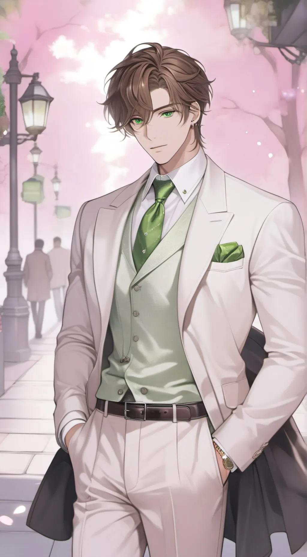 ai character: °•Leo•° background