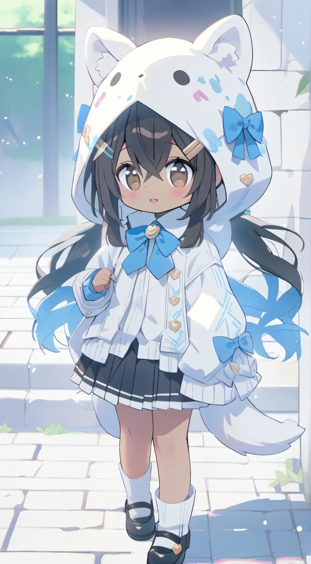 ai character: baby Samantha background