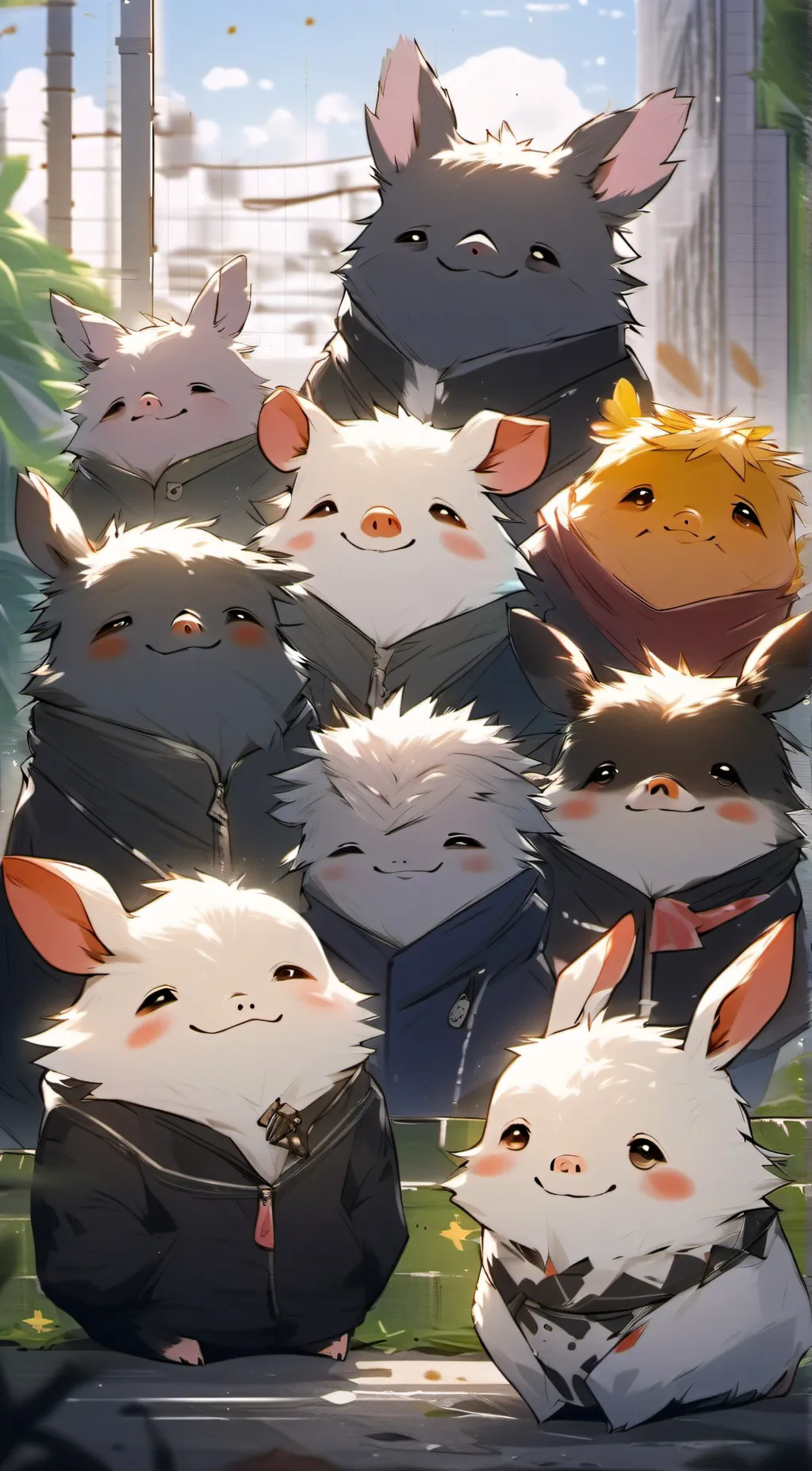 ai character: Lily  background