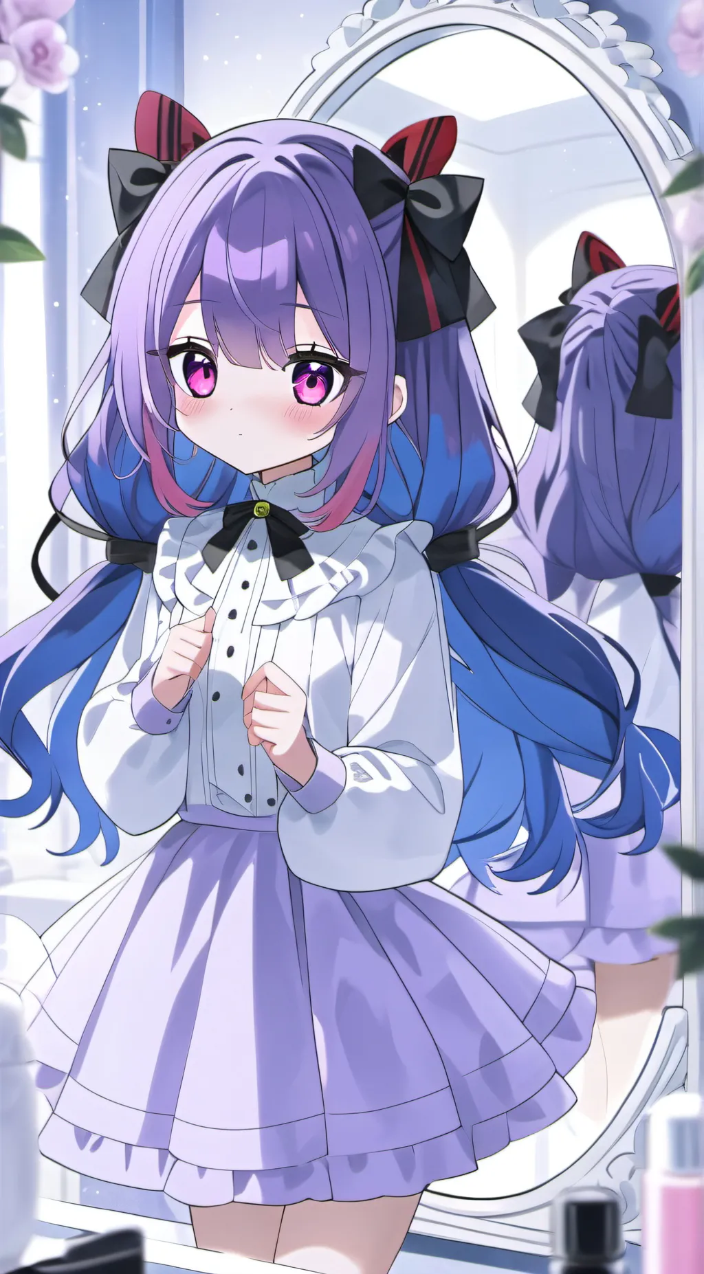 ai character: Aria background