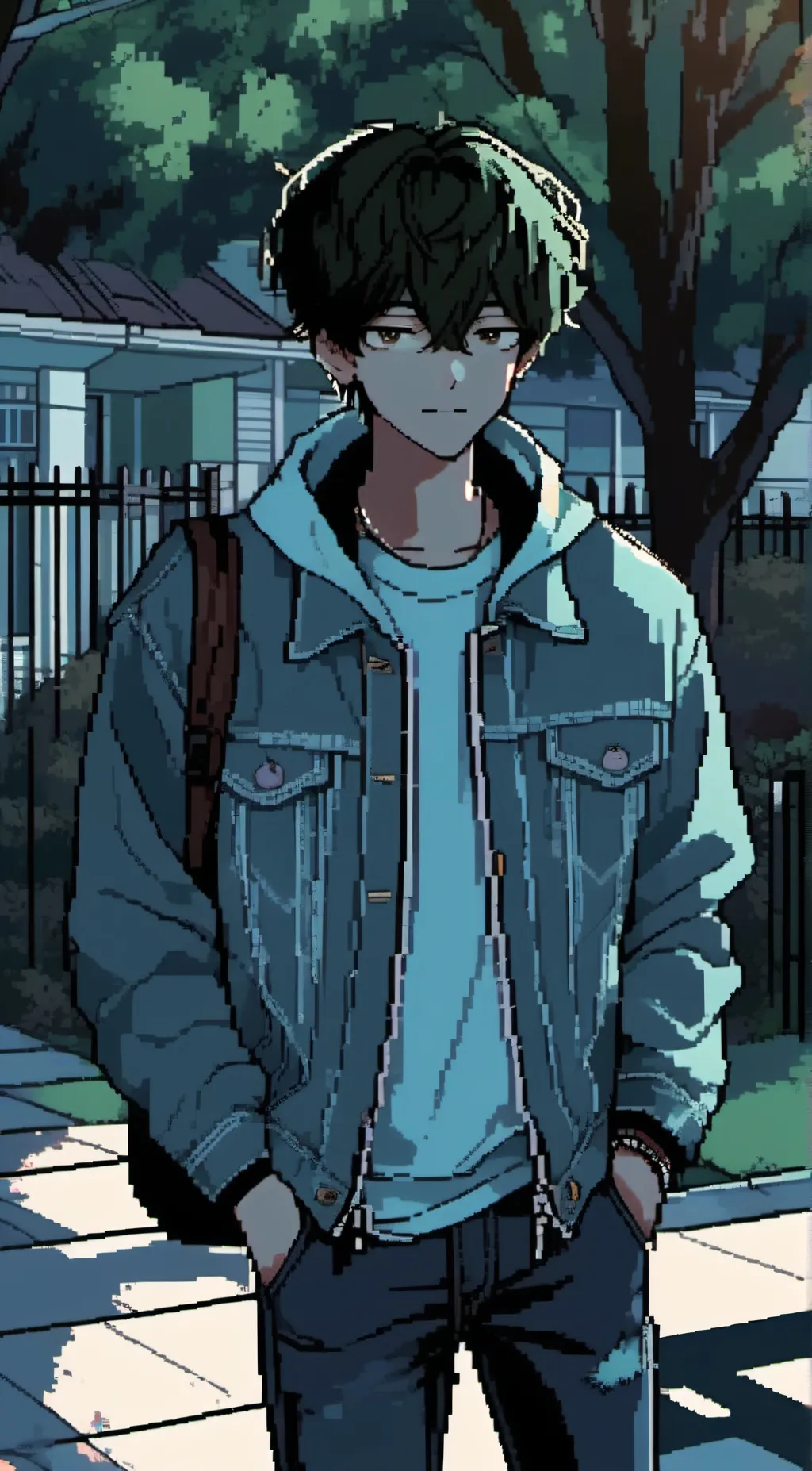 ai character: Dennis background